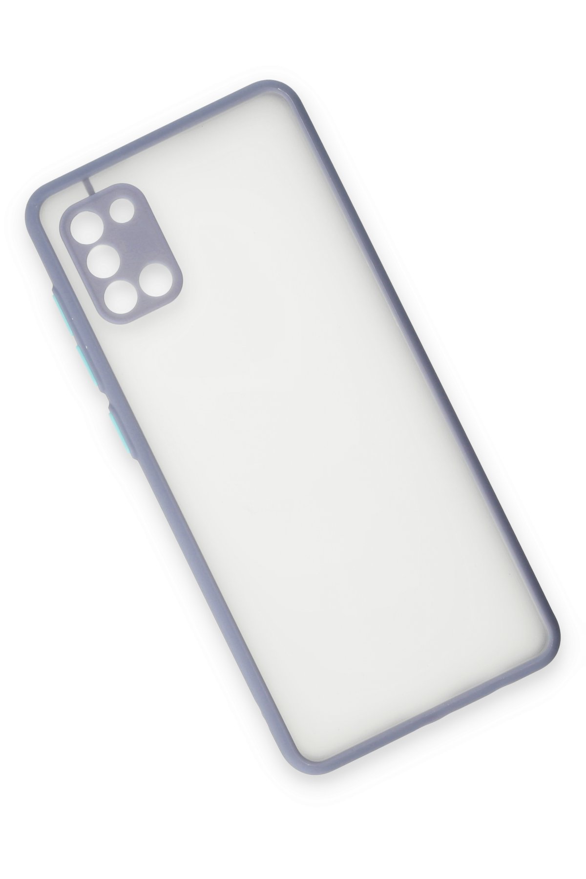 Newface Samsung Galaxy A31 Kılıf Nano içi Kadife Silikon - Sarı