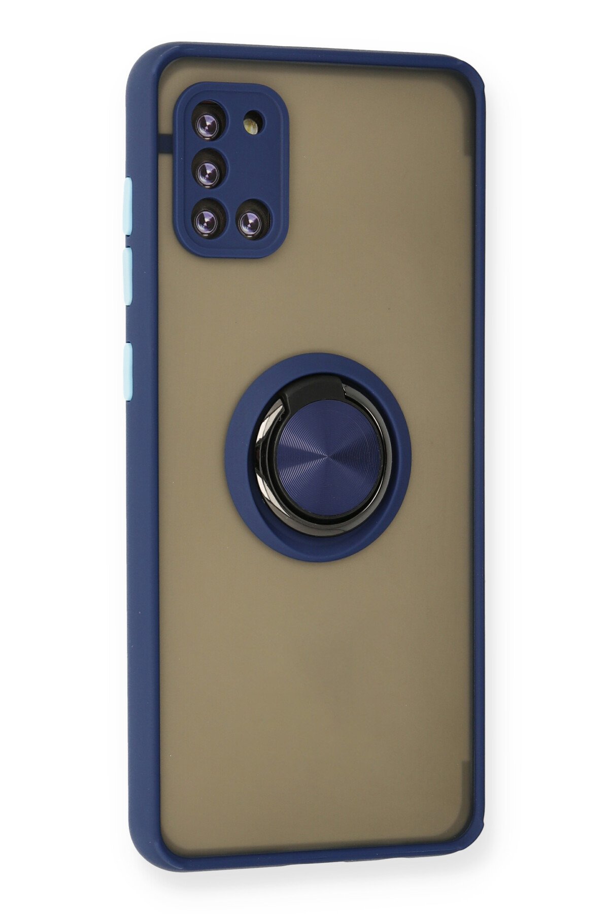 Newface Samsung Galaxy A31 Kılıf First Silikon - Lacivert