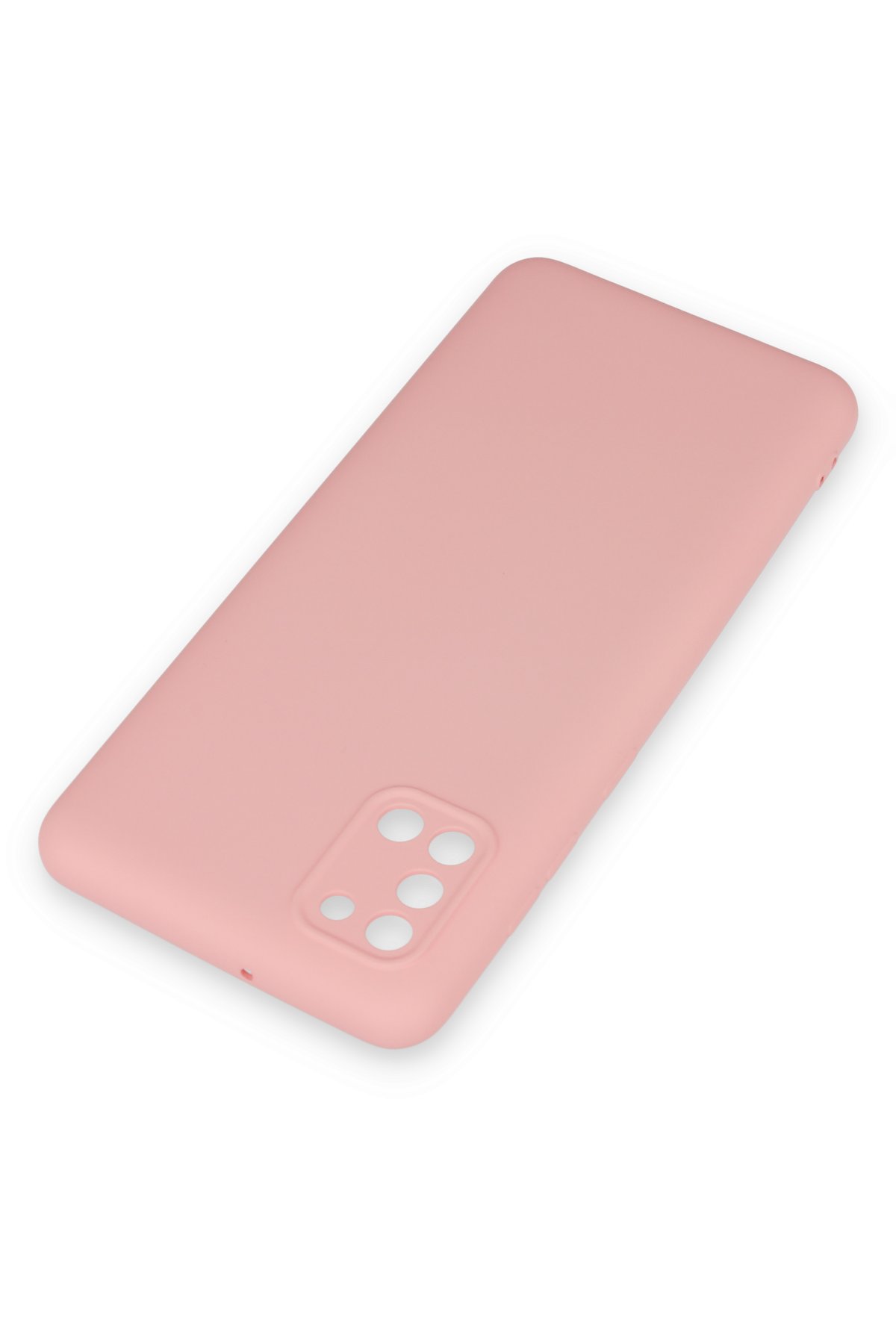 Newface Samsung Galaxy A31 Kılıf Nano içi Kadife Silikon - Sarı