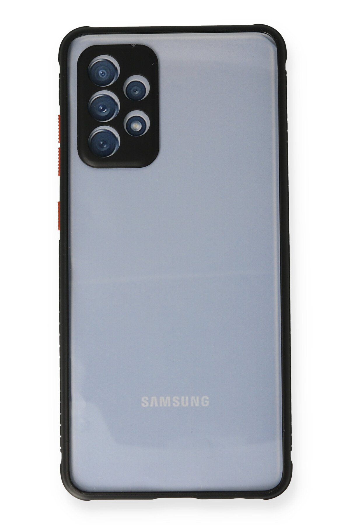 Newface Samsung Galaxy A32 5G Kılıf Nano içi Kadife  Silikon - Koyu Yeşil