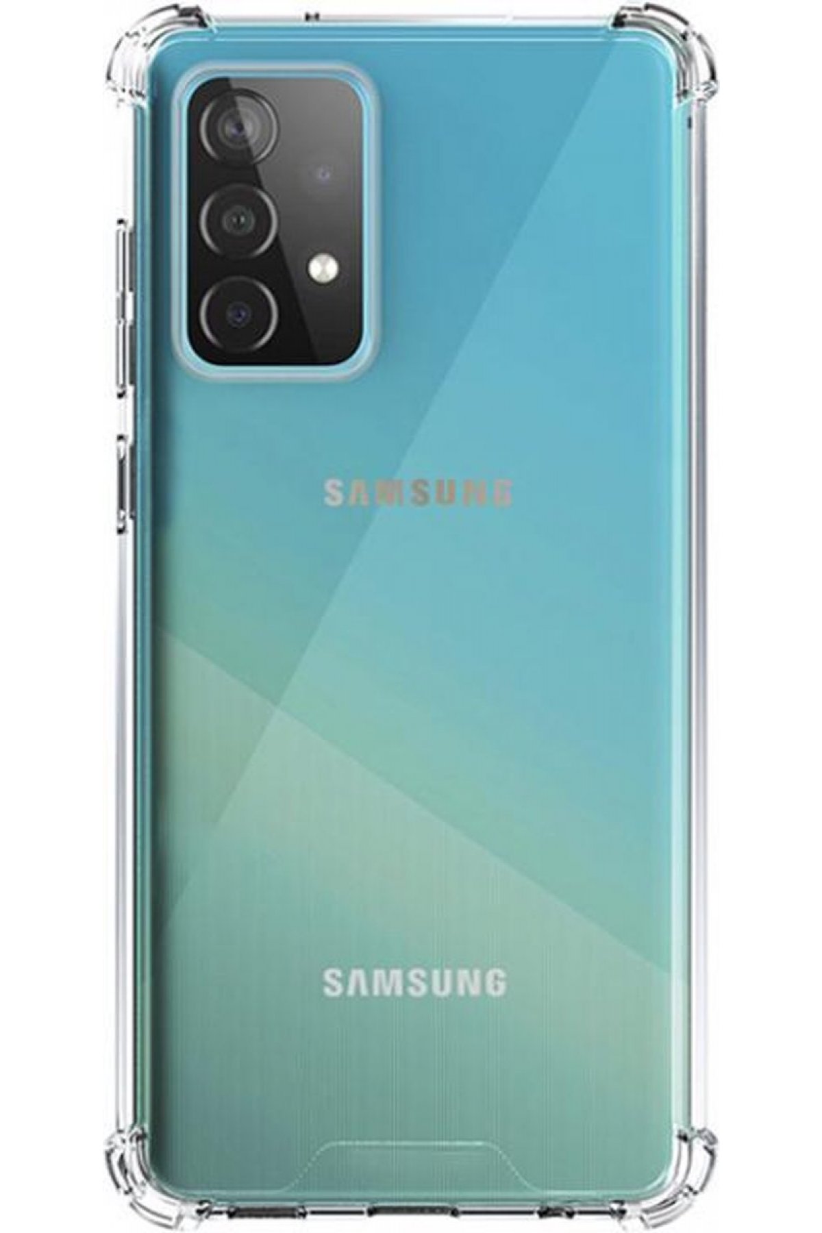 Newface Samsung Galaxy A32 5G Kılıf Nano içi Kadife  Silikon - Sarı
