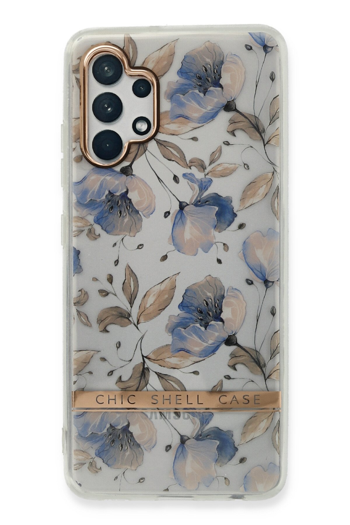 Newface Samsung Galaxy A32 Kılıf Razer Lensli Silikon - Siyah