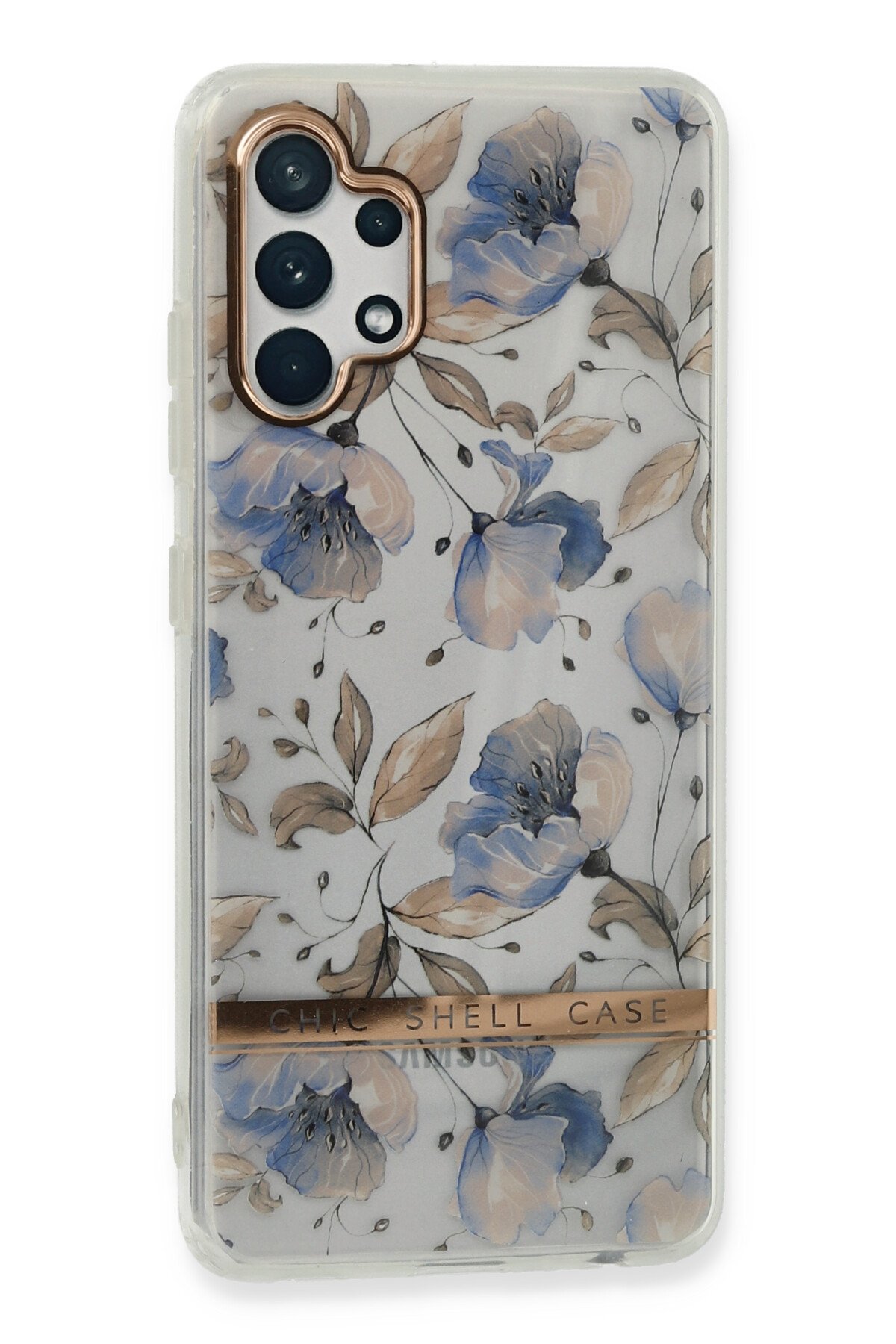 Newface Samsung Galaxy A32 Kılıf Razer Lensli Silikon - Siyah