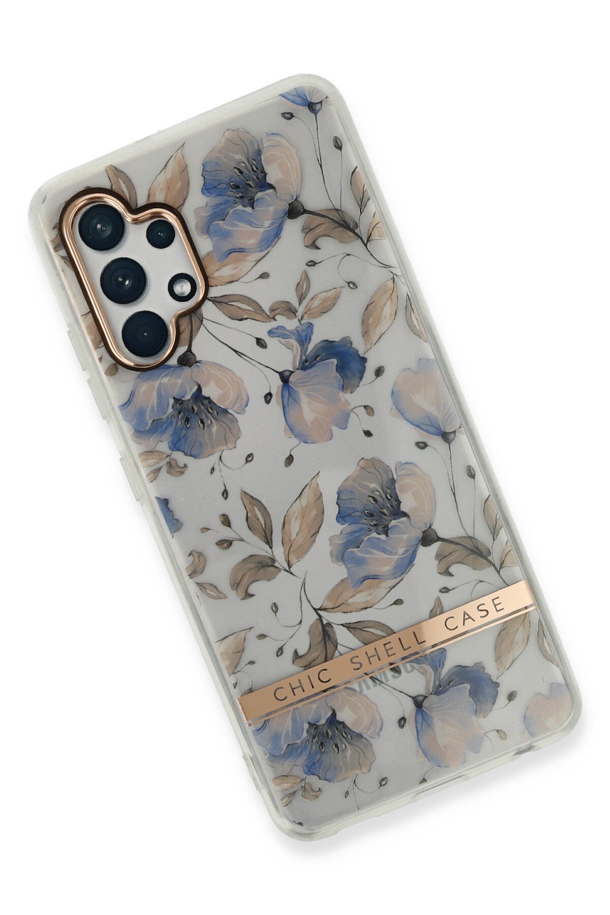 Newface Samsung Galaxy A32 Kılıf Razer Lensli Silikon - Siyah