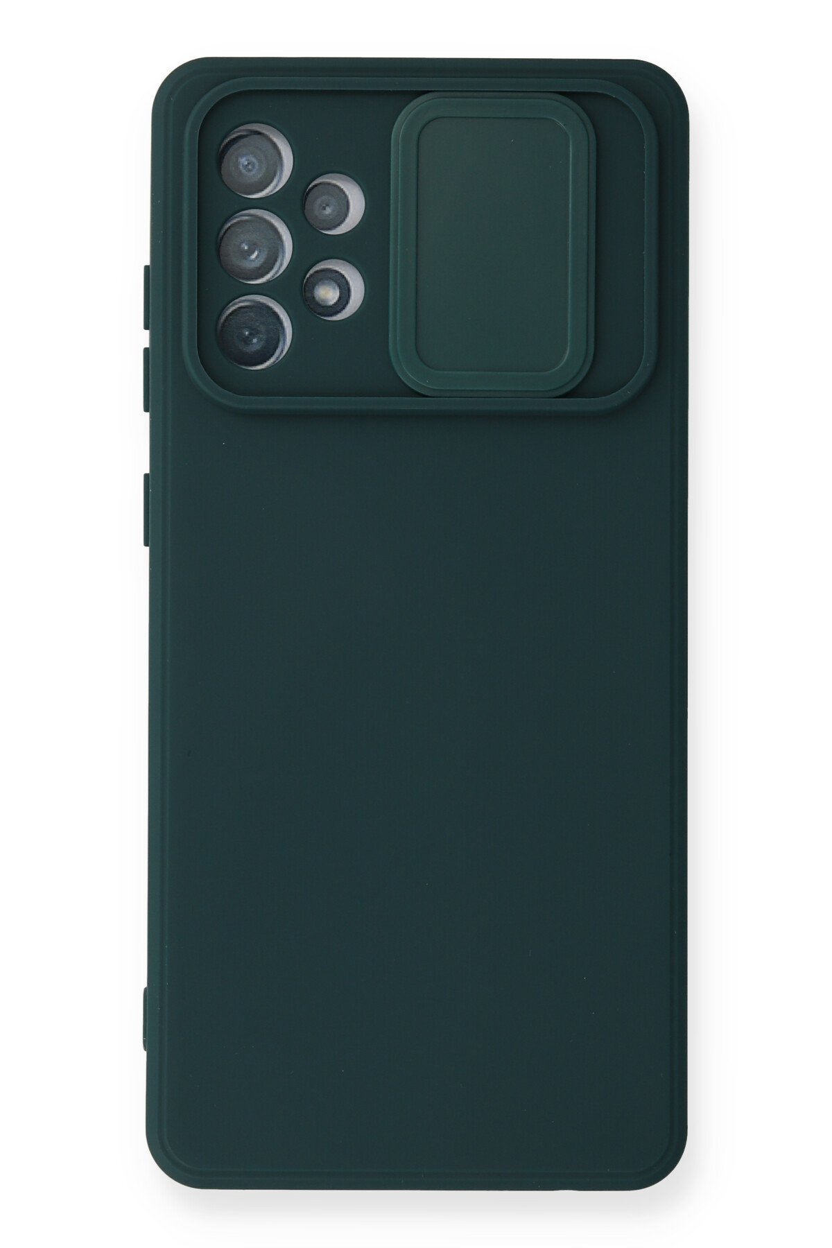 Newface Samsung Galaxy A52S Kılıf Miami Şeffaf Silikon  - Siyah