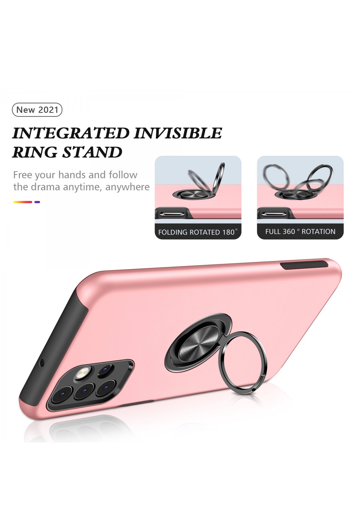 Newface Samsung Galaxy A32 Kılıf Estoril Desenli Kapak - Estoril - 9