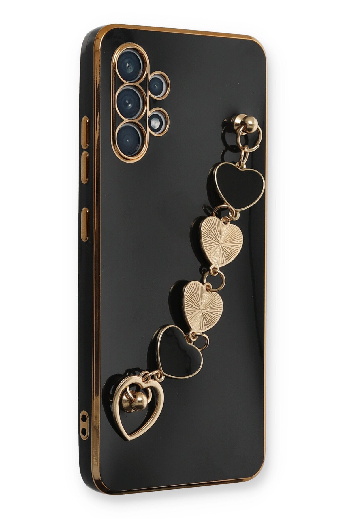 Newface Samsung Galaxy A32 Kılıf Volet Silikon - Kırmızı