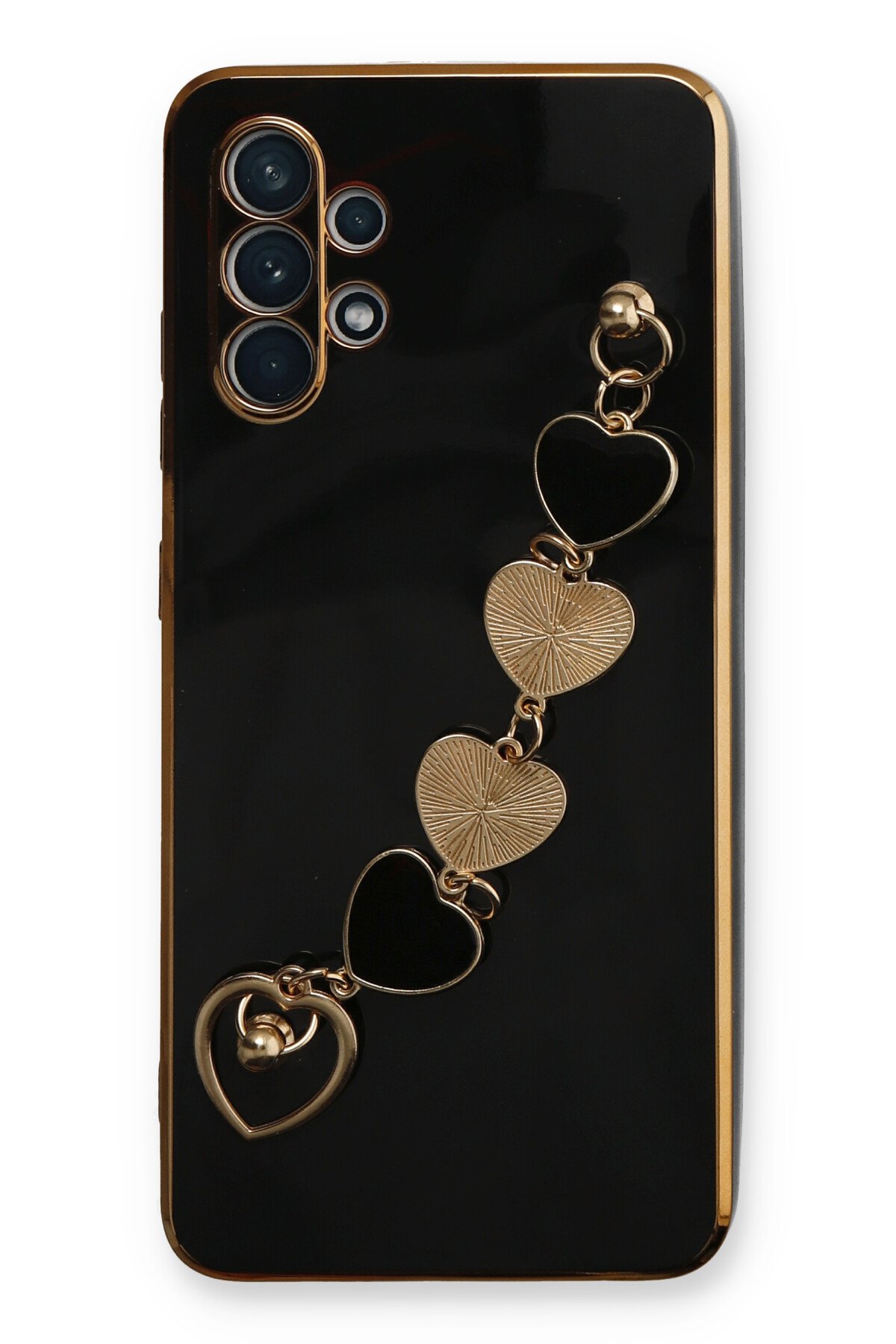 Newface Samsung Galaxy A32 Kılıf Volet Silikon - Kırmızı