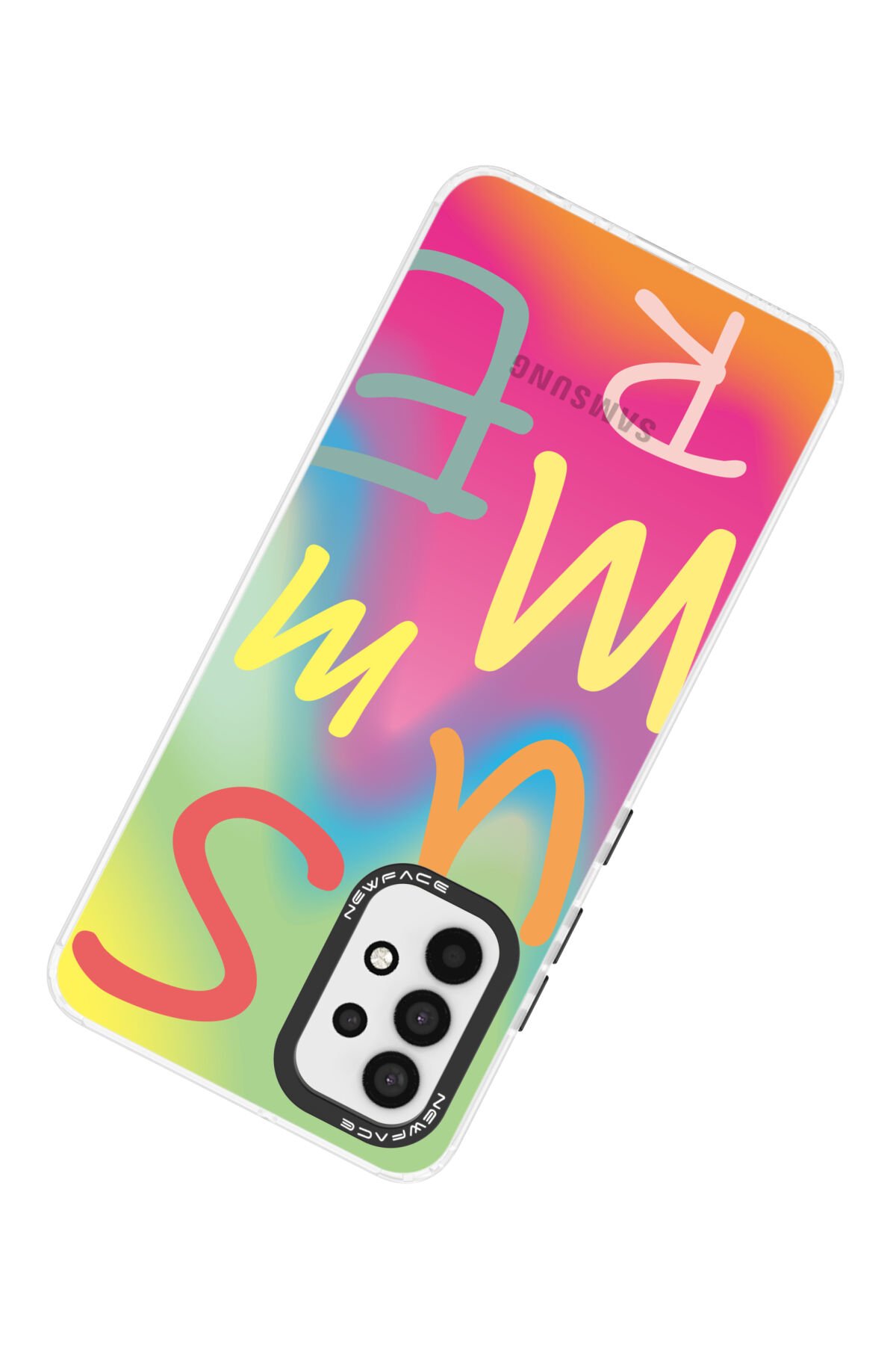 Newface Samsung Galaxy A32 Kılıf Esila Silikon - Kırmızı
