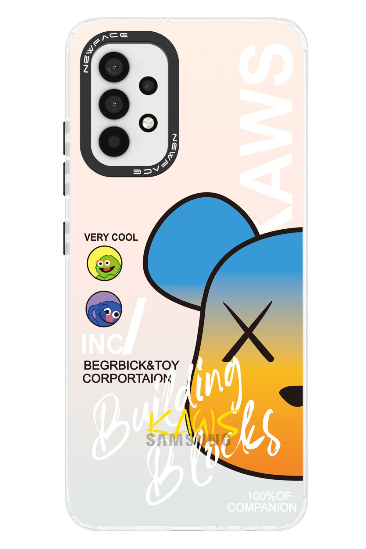 Newface Samsung Galaxy A32 Kılıf Nano içi Kadife Silikon - Pudra