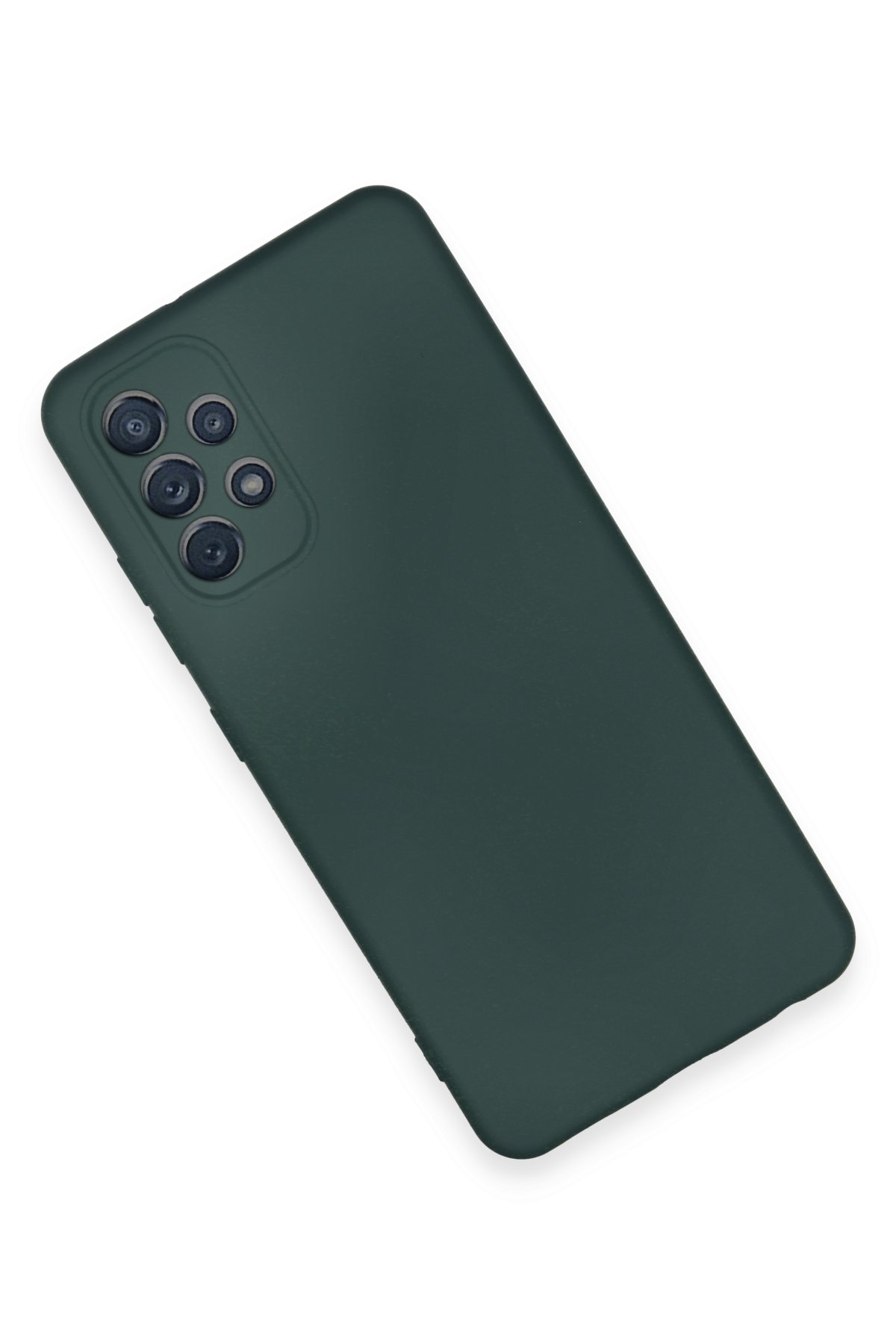 Newface Samsung Galaxy A32 Kılıf Platin Kamera Koruma Silikon - Kırmızı