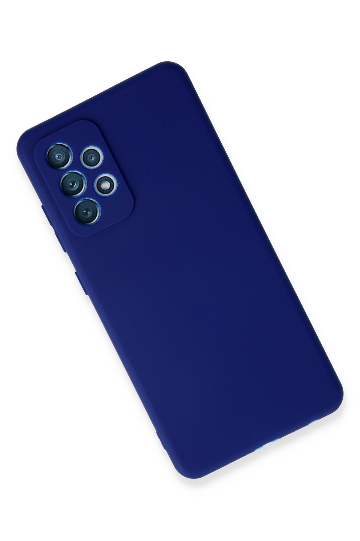 Newface Samsung Galaxy A32 Kılıf Joy Lens Standlı Kapak - Lacivert