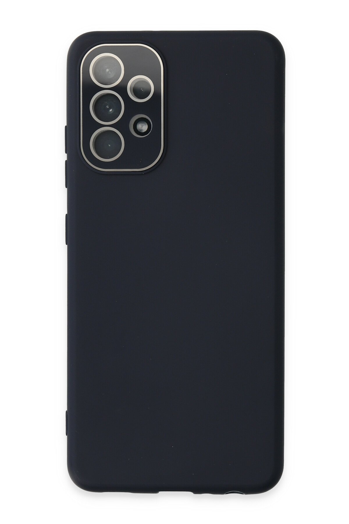 Newface Samsung Galaxy A32 Kılıf Nano içi Kadife  Silikon - Koyu Yeşil