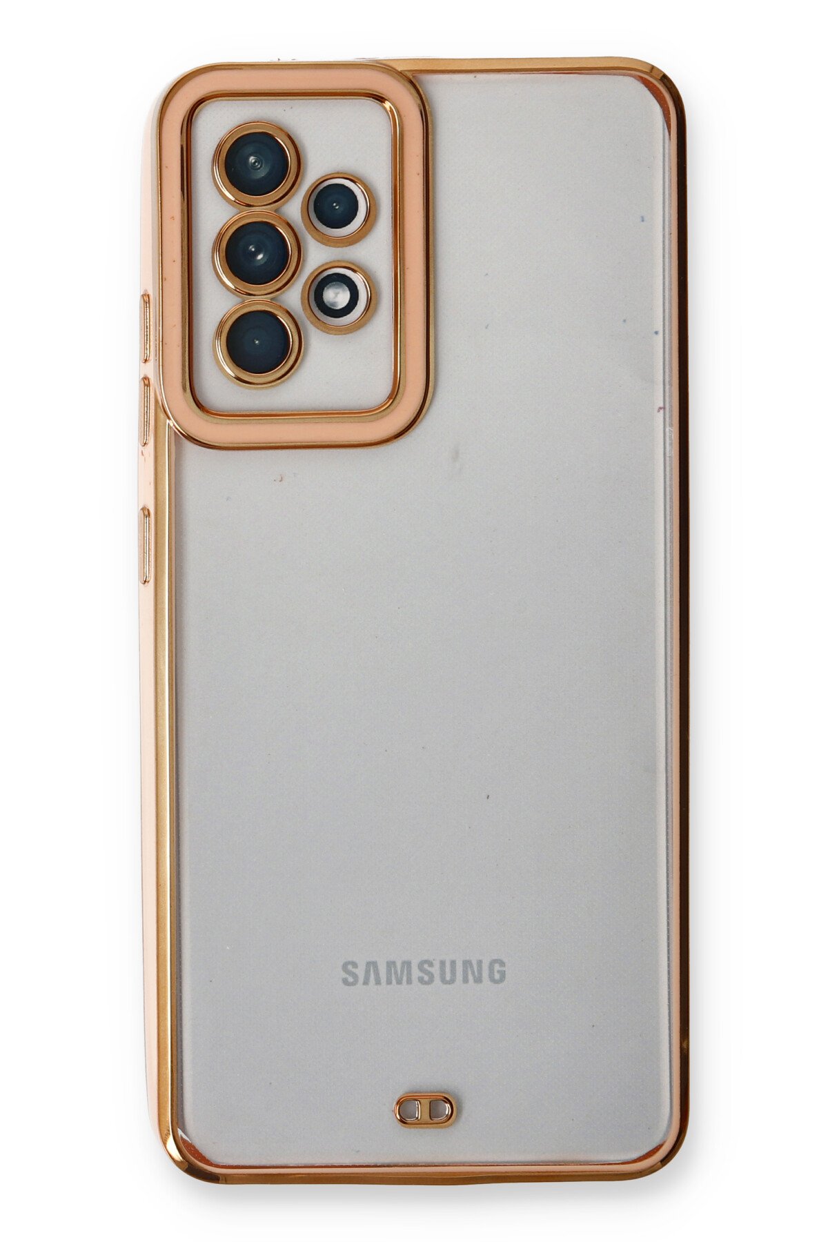 Newface Samsung Galaxy A33 5G Kılıf Esila Silikon - Mor