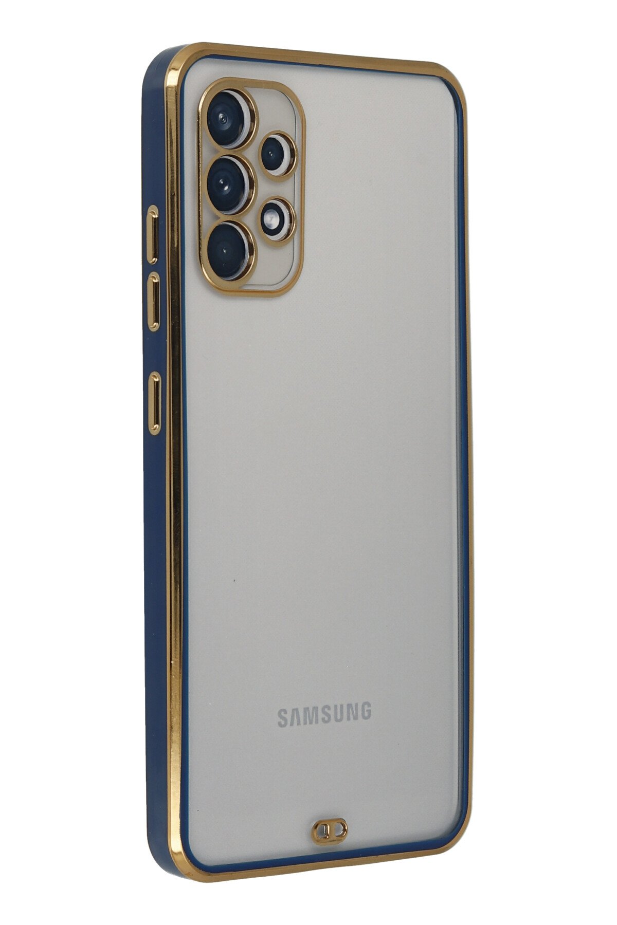 Newface Samsung Galaxy A32 Kılıf Kelvin Kartvizitli Silikon - Derin Mor