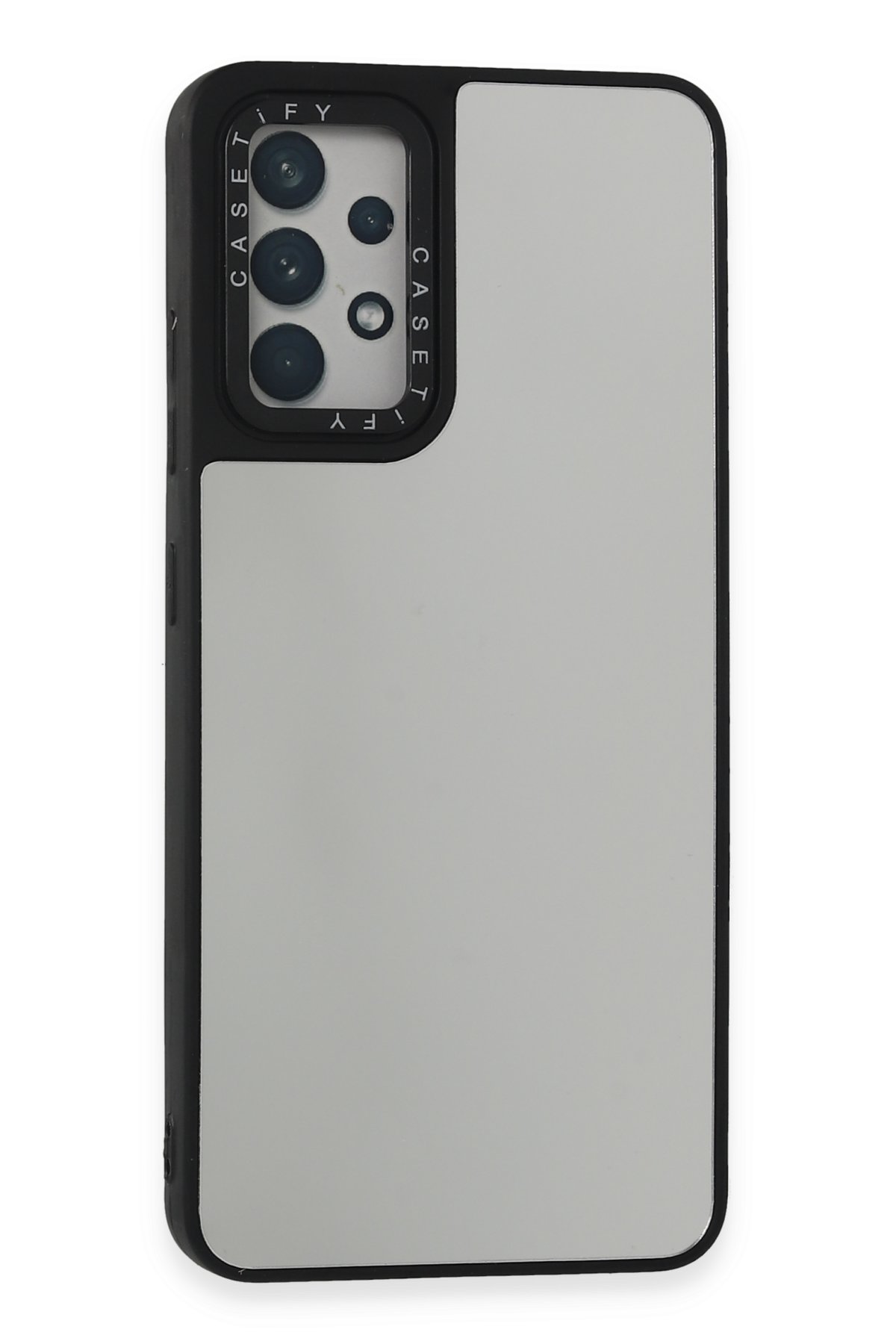 Newface Samsung Galaxy A32 Kılıf Palm Buzlu Kamera Sürgülü Silikon - Turkuaz