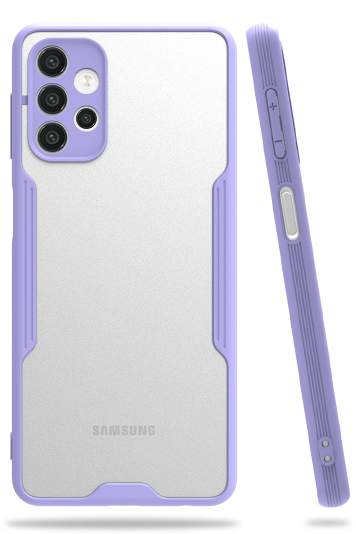 Newface Samsung Galaxy A32 Kılıf Nano içi Kadife Silikon - Sarı