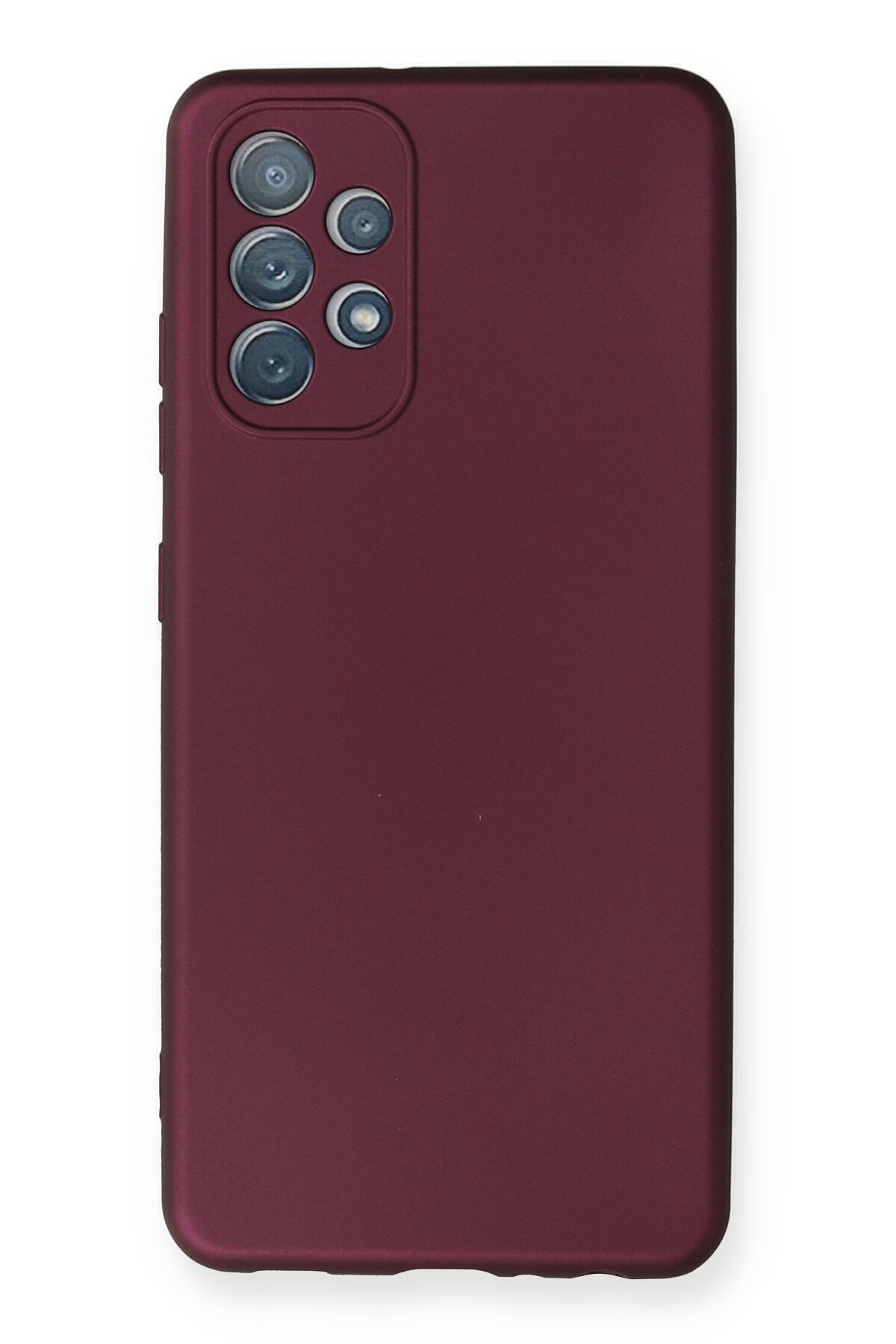 Newface Samsung Galaxy A32 Kılıf Platin Kamera Koruma Silikon - Pembe