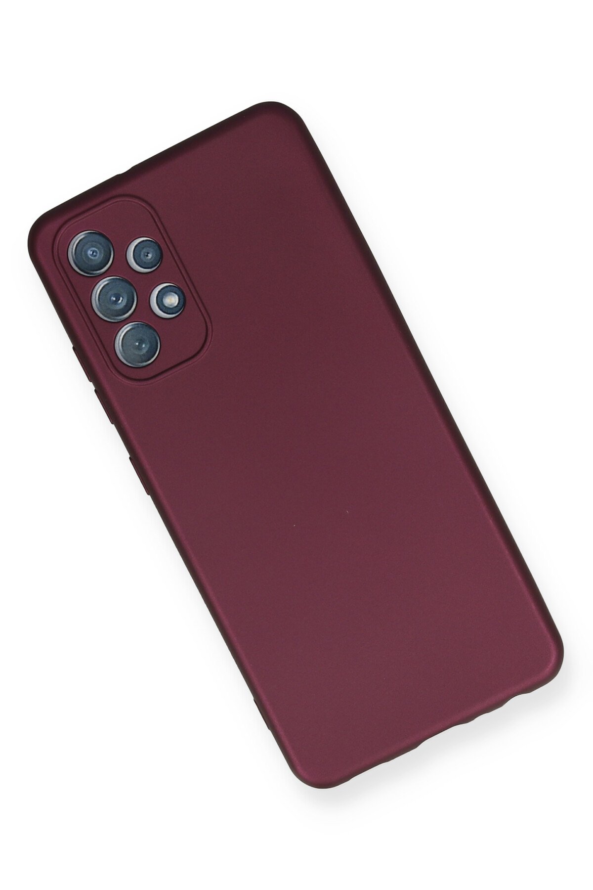 Newface Samsung Galaxy A32 Kılıf Platin Kamera Koruma Silikon - Pembe