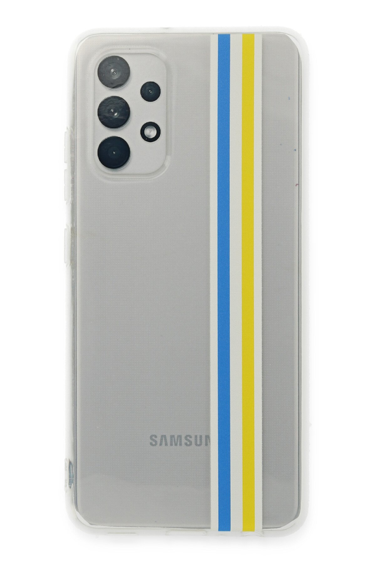 Newface Samsung Galaxy A32 Kılıf Joy Lens Standlı Kapak - Kırmızı