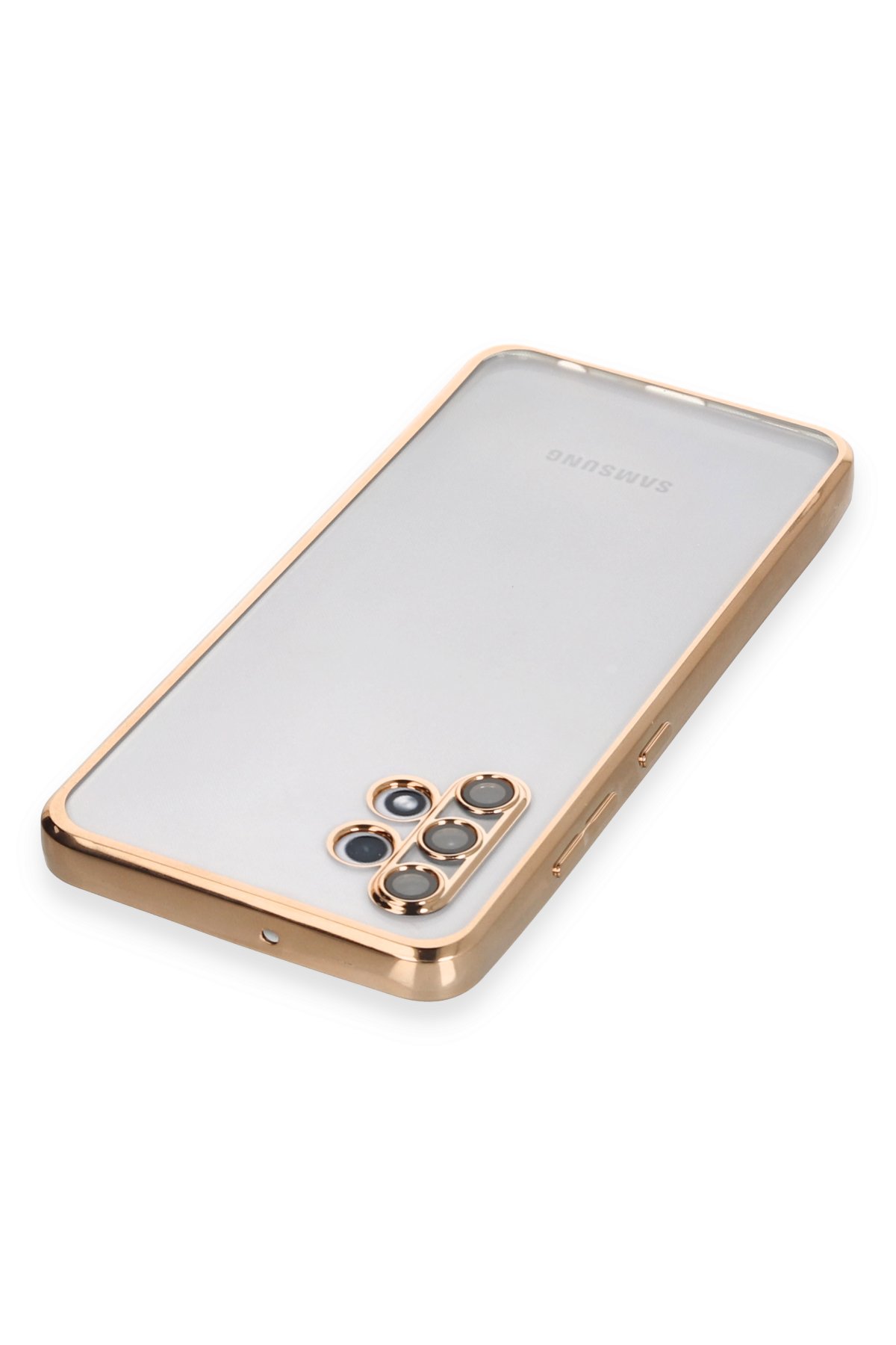 Newface Samsung Galaxy A32 Kılıf Esila Silikon - Su Yeşili