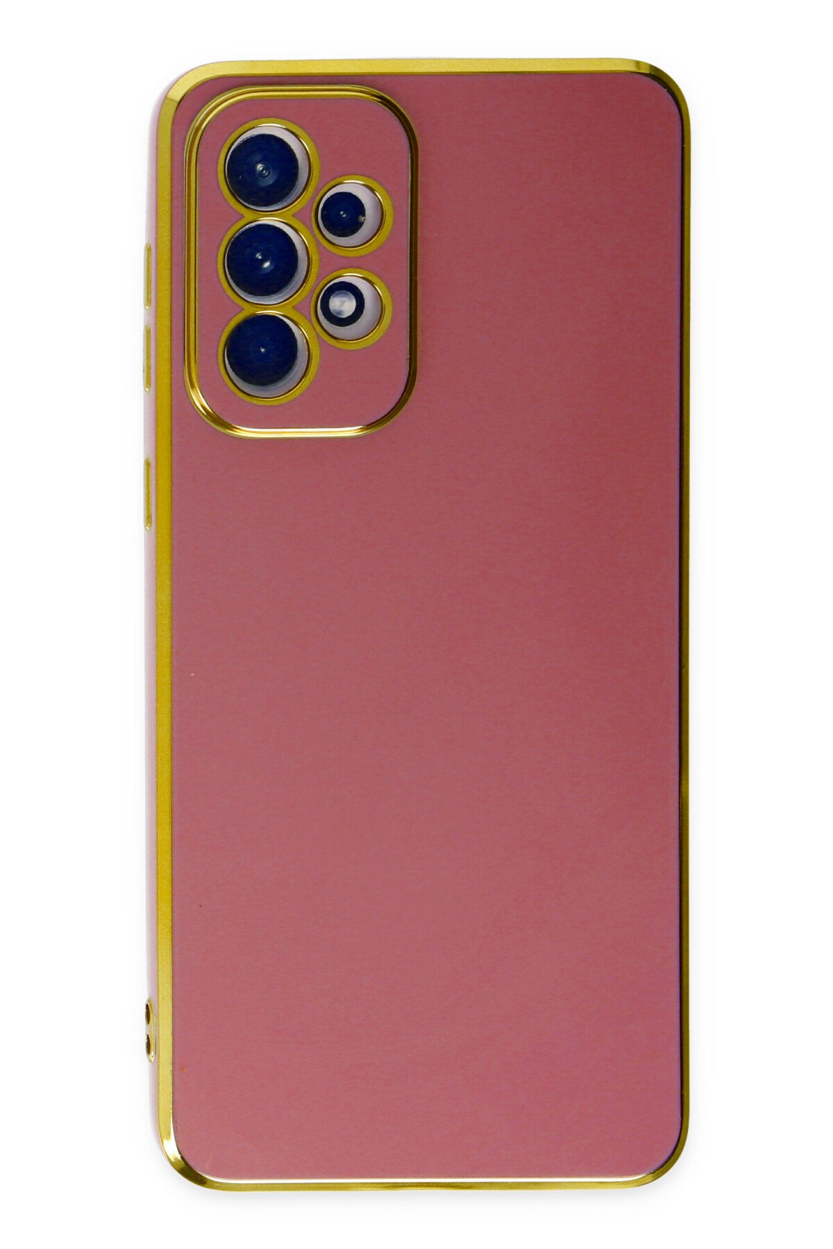 Newface Samsung Galaxy A32 Kılıf Palm Buzlu Kamera Sürgülü Silikon - Siyah