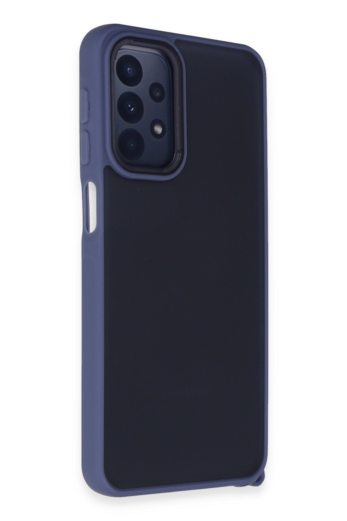 Newface Samsung Galaxy A33 5G Kılıf Montreal Yüzüklü Silikon Kapak - Kırmızı