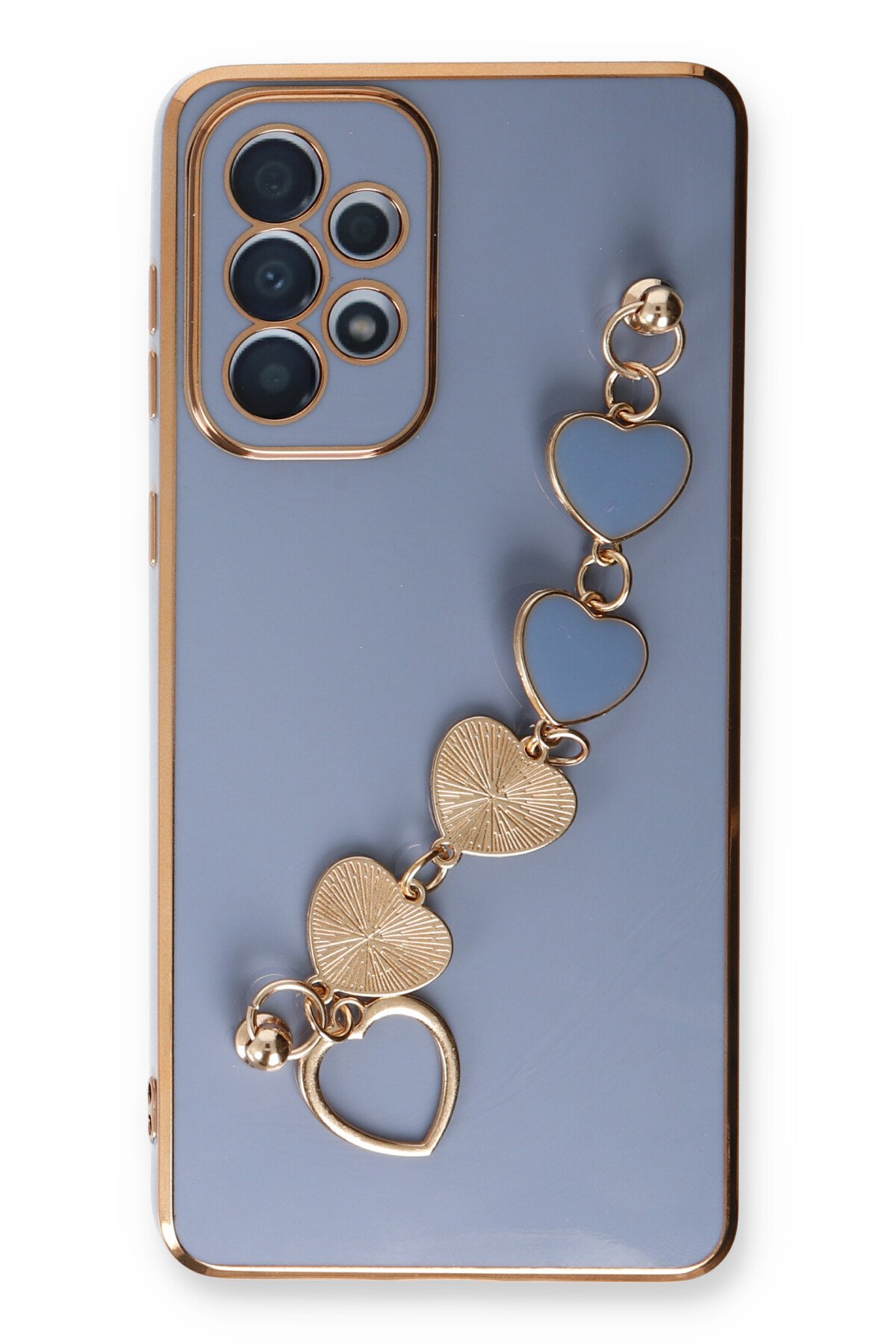 Newface Samsung Galaxy A33 5G Kılıf Elegant Kapak - Lacivert