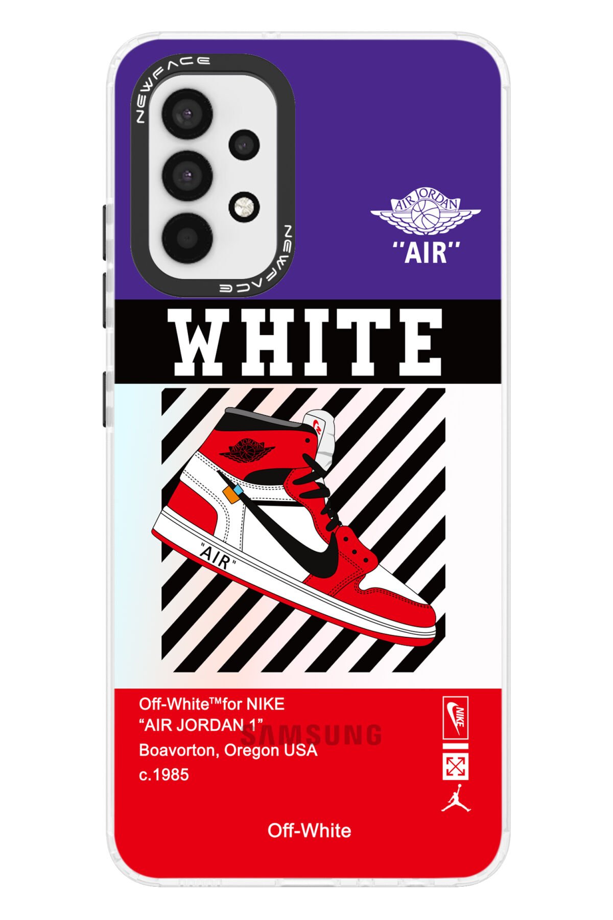 Newface Samsung Galaxy A33 5G Kılıf Palm Buzlu Kamera Sürgülü Silikon - Yeşil