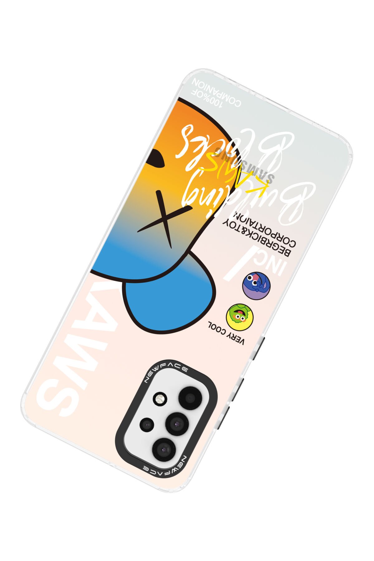 Newface Samsung Galaxy A33 5G Kılıf Pars Lens Yüzüklü Silikon - Siyah