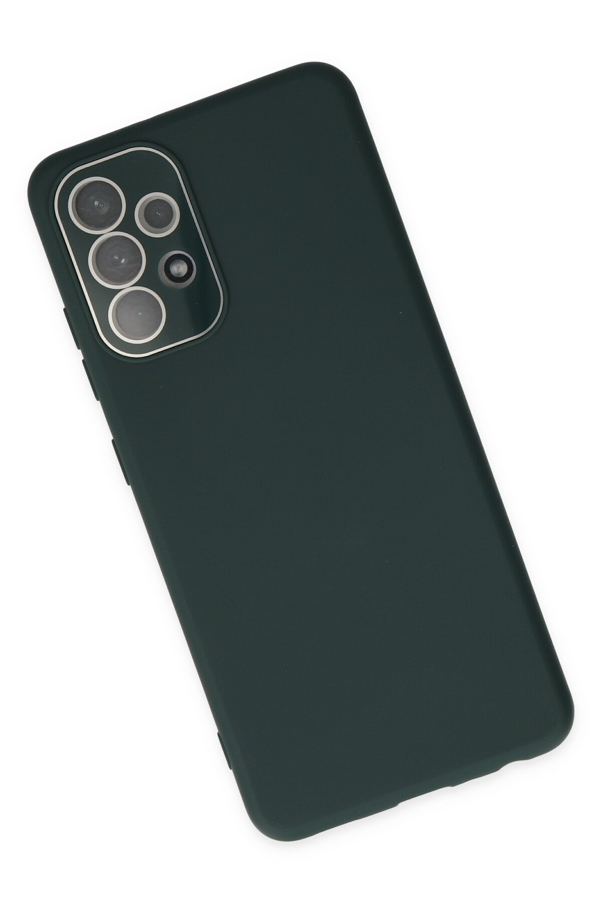 Newface Samsung Galaxy A33 5G Kılıf Zuma Kartvizitli Yüzüklü Silikon - Siyah