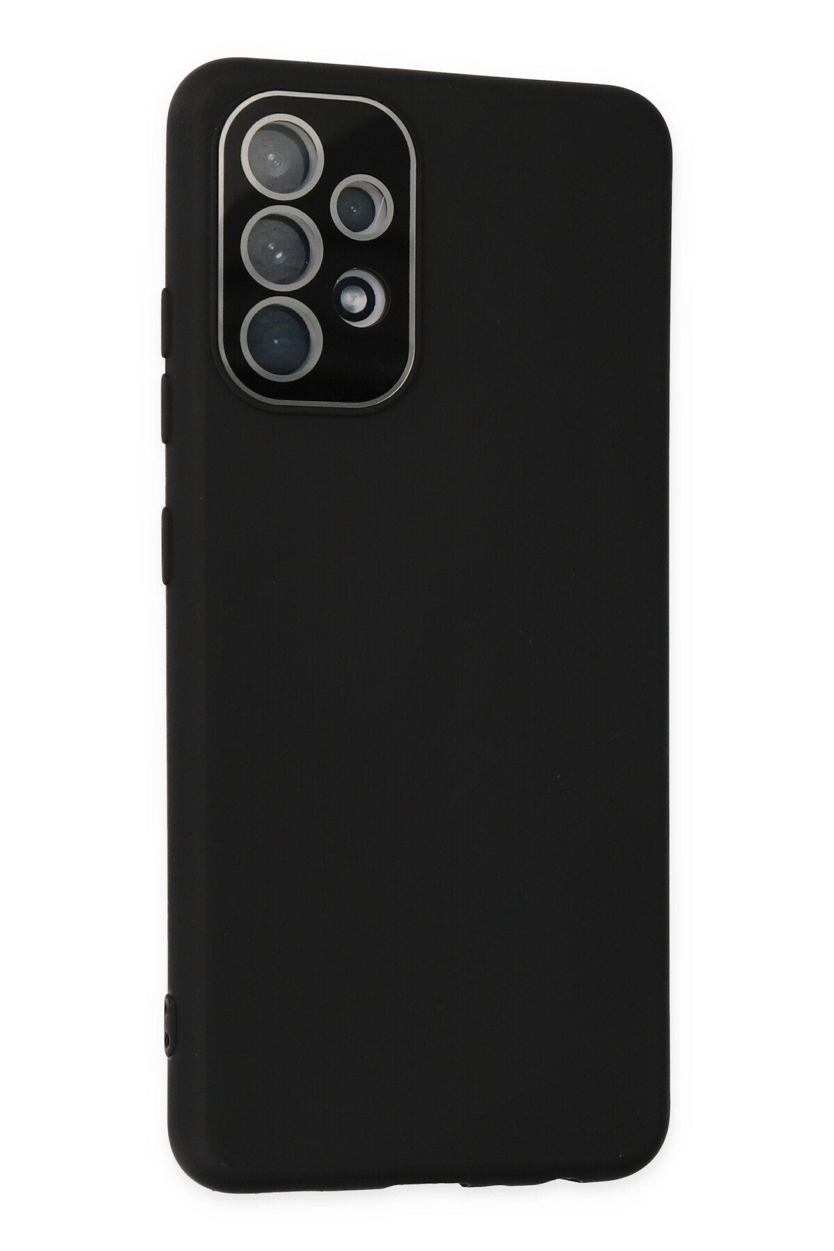 Newface Samsung Galaxy A33 5G Kılıf Mega Standlı Silikon - Siyah