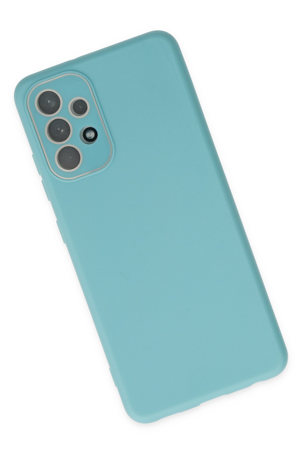 Newface Samsung Galaxy A33 5G Kılıf Esila Silikon - Kırmızı