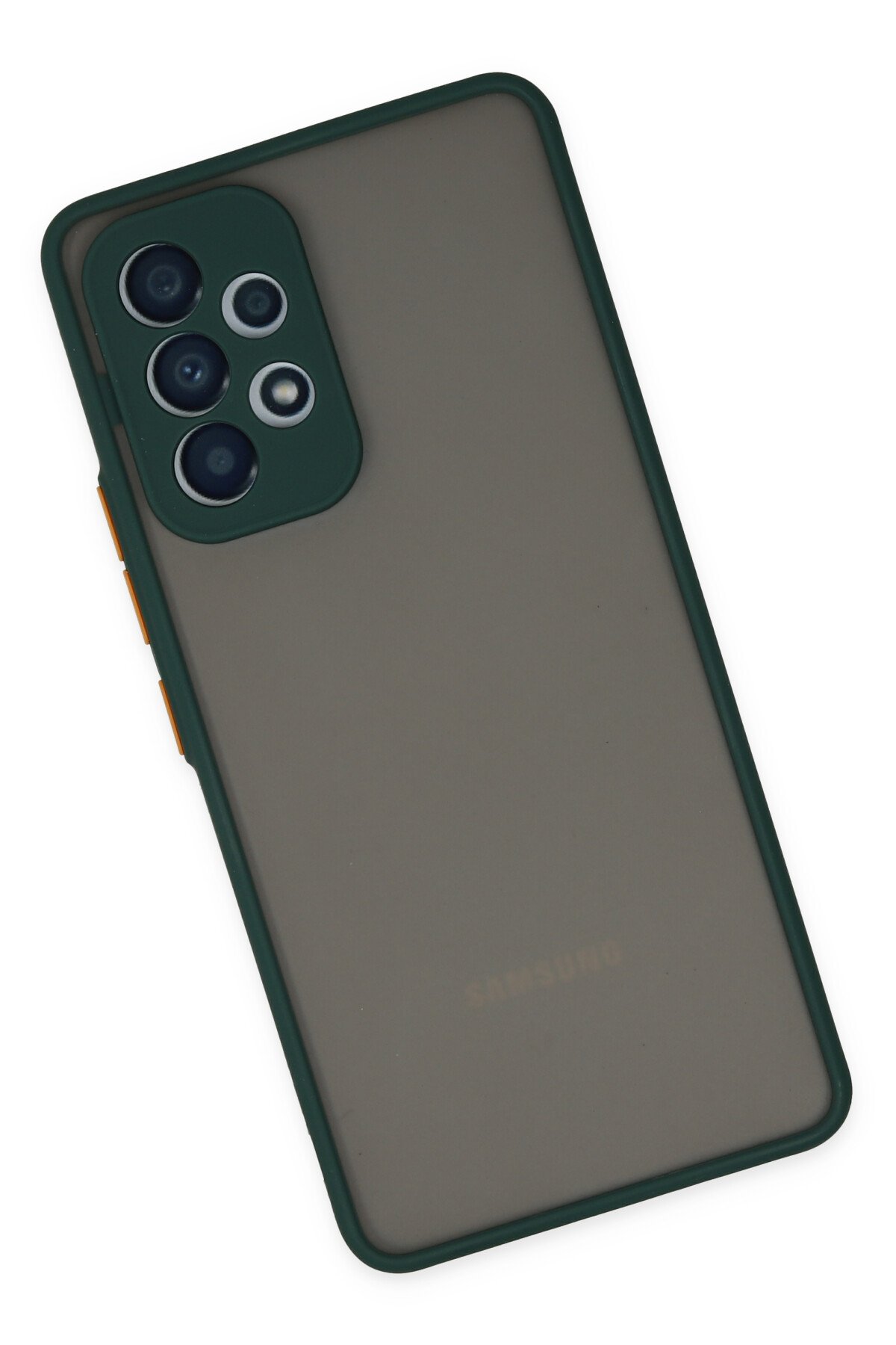 Newface Samsung Galaxy A33 5G Kılıf Esila Silikon - Beyaz