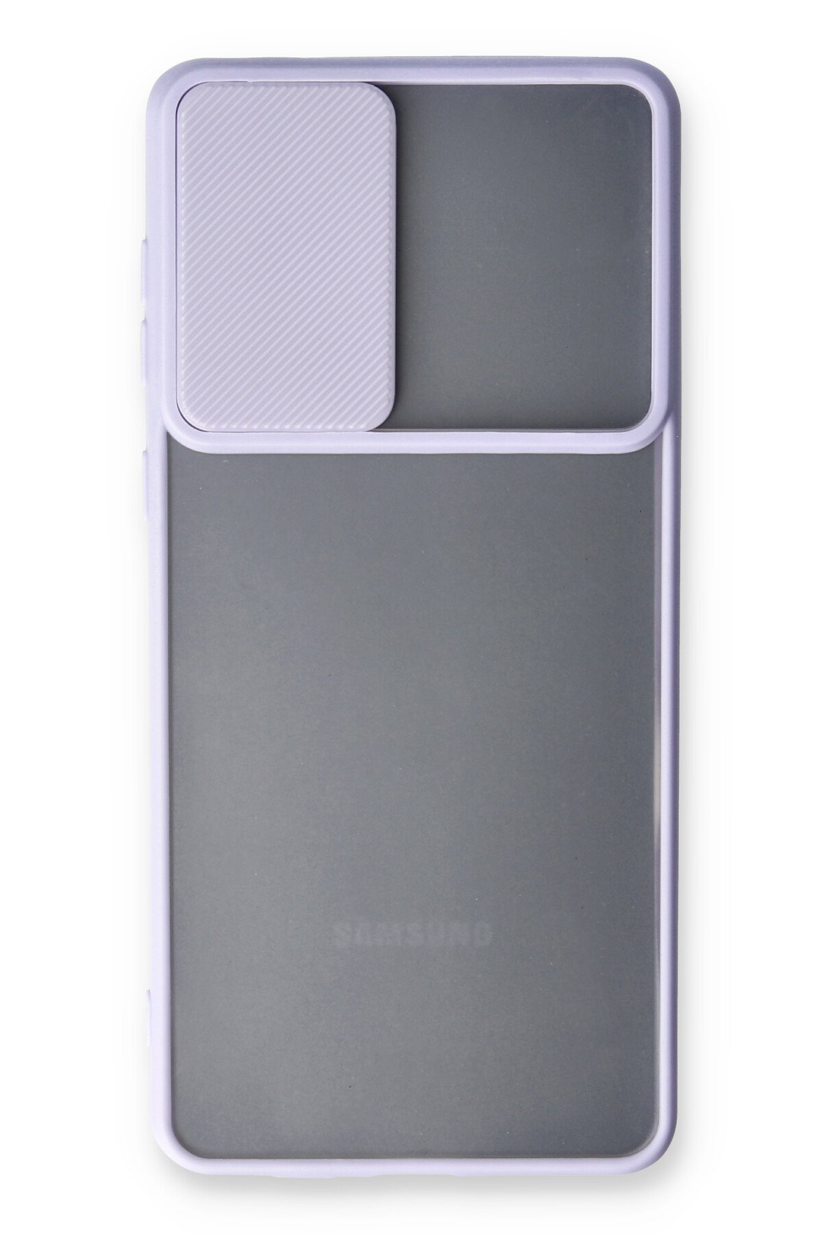 Newface Samsung Galaxy A33 5G Kılıf Razer Lensli Silikon - Mor