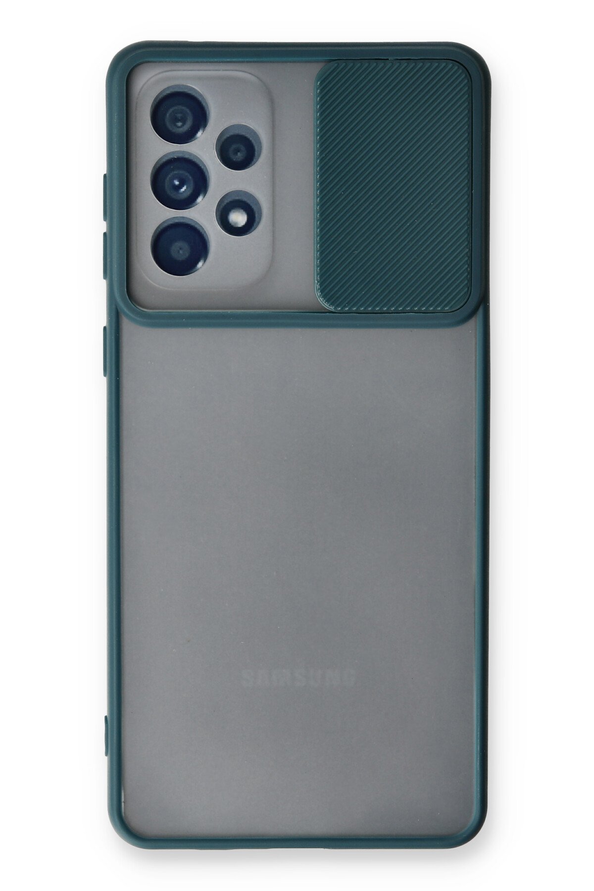 Newface Samsung Galaxy A33 5G Kılıf Loop Deri Silikon - Lacivert