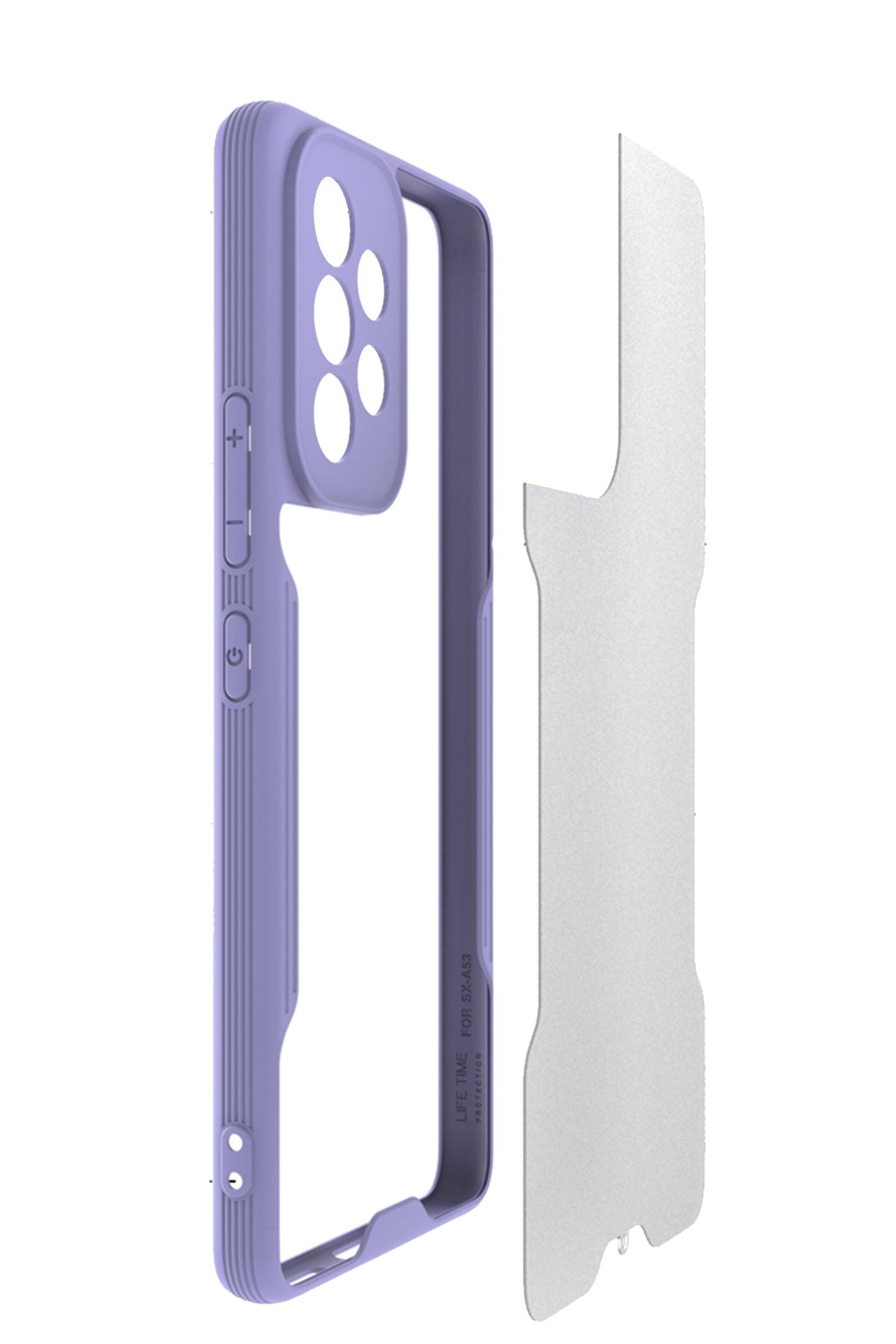 Newface Samsung Galaxy A33 5G Kılıf Optimum Silikon - Bordo