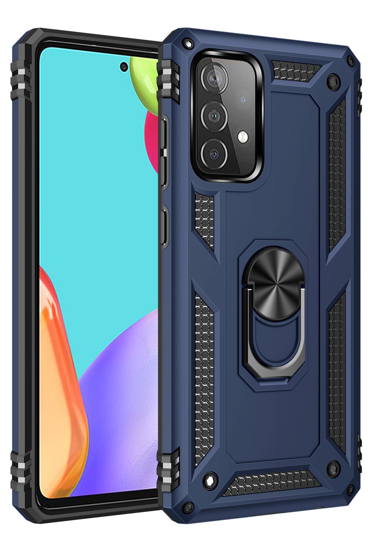 Newface Samsung Galaxy A33 5G Kılıf Razer Lensli Silikon - Gold