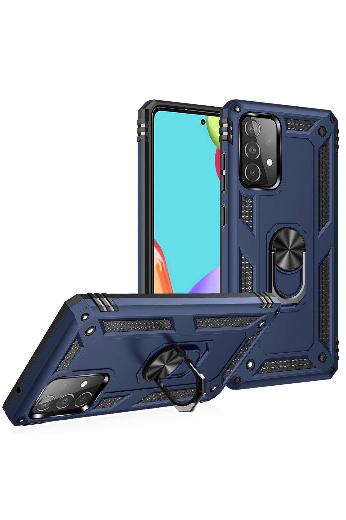 Newface Samsung Galaxy A33 5G Kılıf Razer Lensli Silikon - Gold