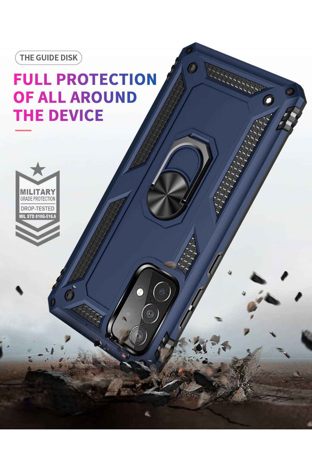 Newface Samsung Galaxy A33 5G Kılıf Razer Lensli Silikon - Gold