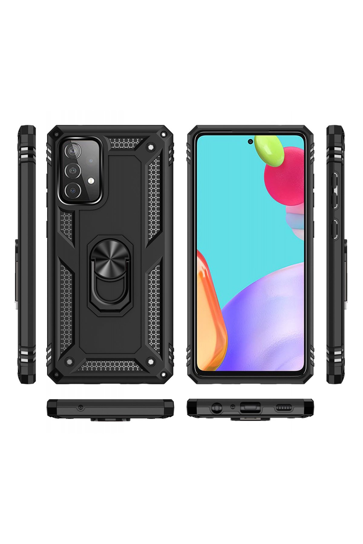 Newface Samsung Galaxy A33 5G Kılıf Optimum Silikon - Bordo