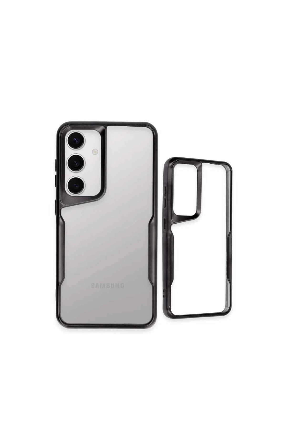 Newface Samsung Galaxy A34 5G Kılıf Glow Kapak - Siyah