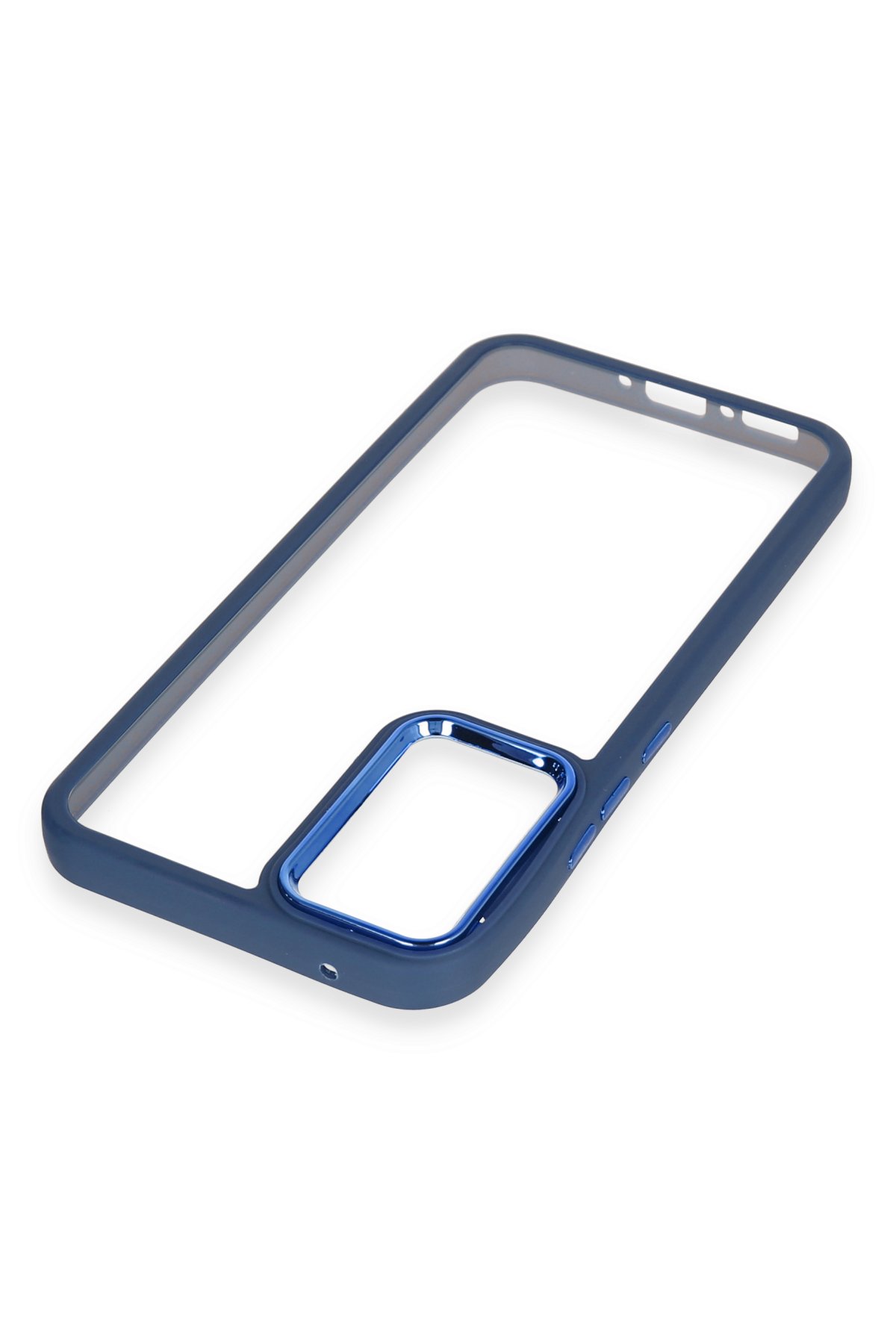 Newface Samsung Galaxy A34 5G Kılıf Joy Lens Standlı Kapak - Siyah