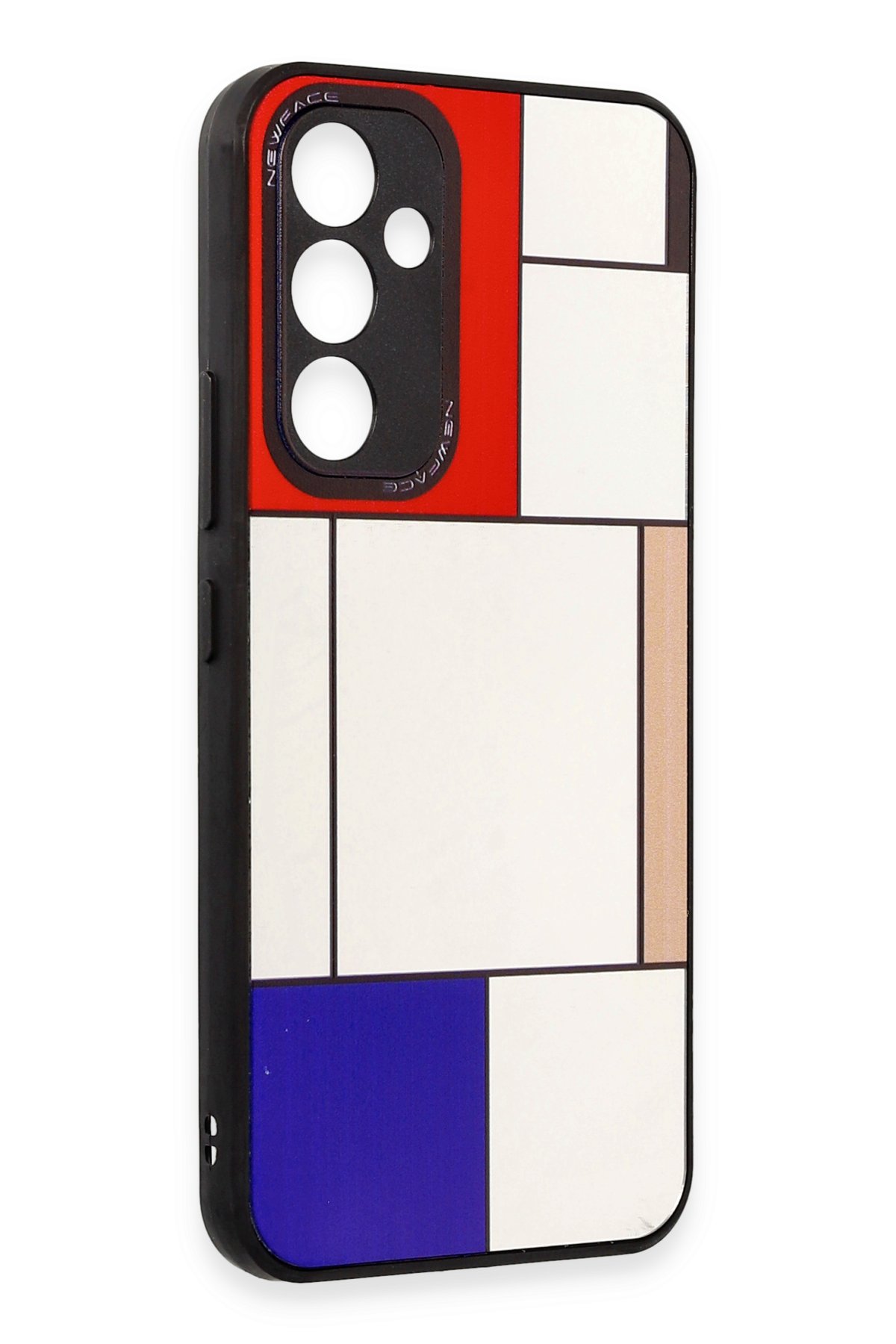 Newface Samsung Galaxy A34 5G Kılıf Glow Kapak - Siyah