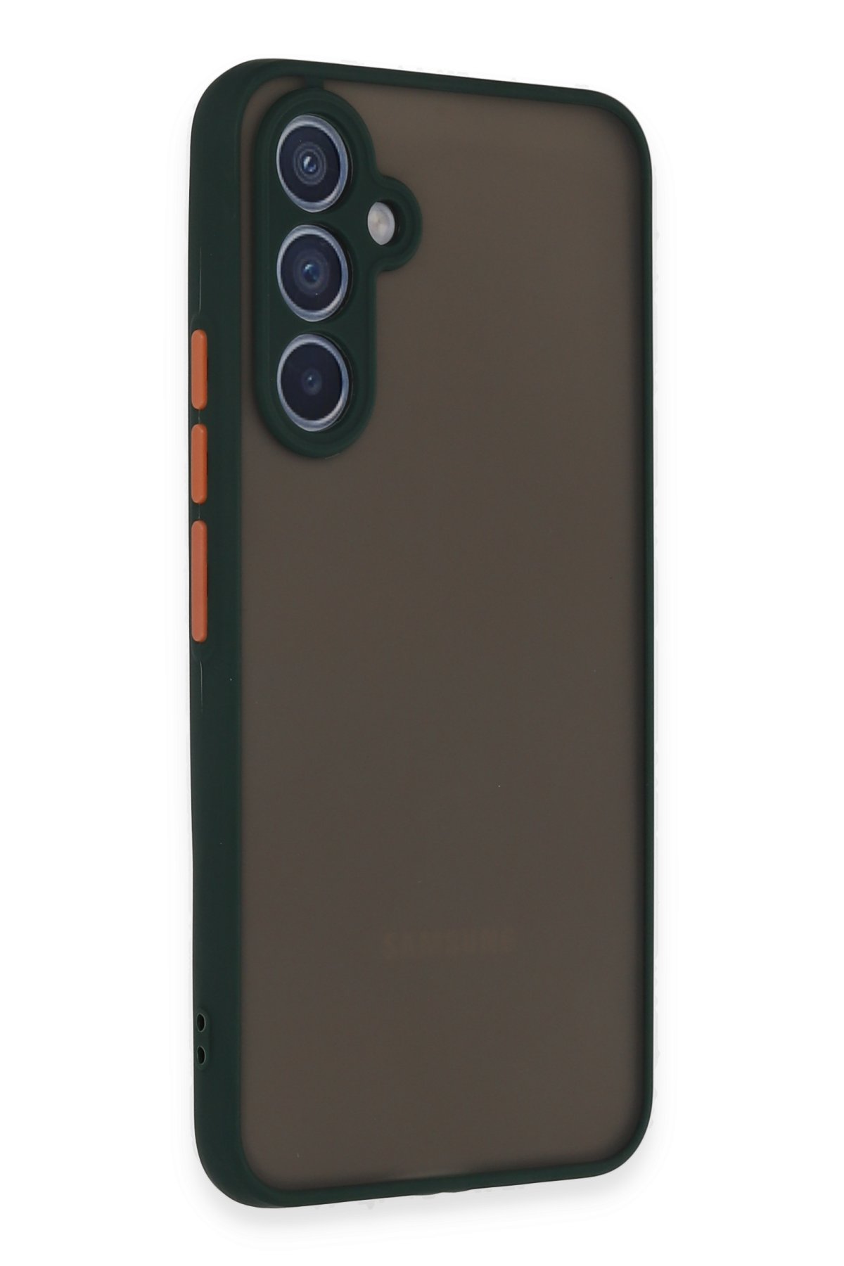 Newface Samsung Galaxy A34 5G Kılıf Nano içi Kadife Silikon - Kırmızı