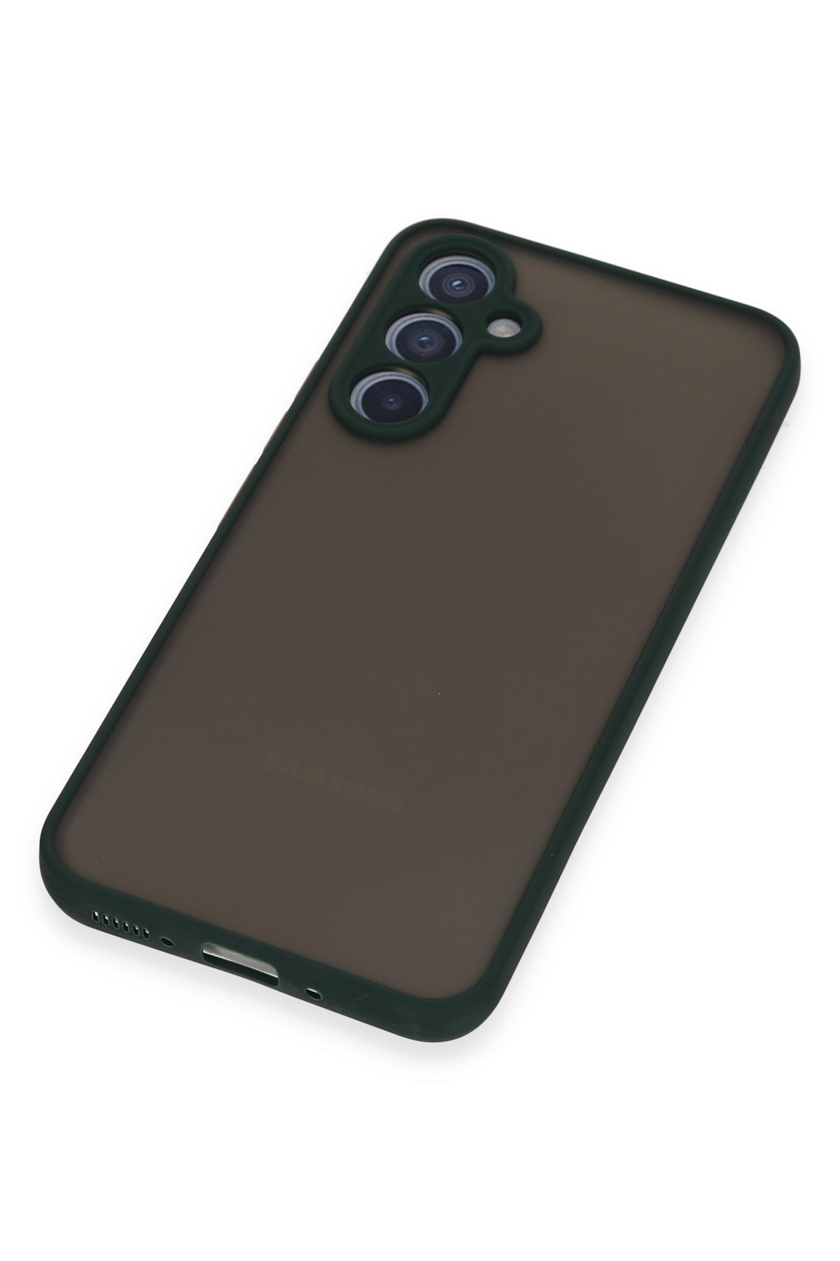 Newface Samsung Galaxy A34 5G Kılıf Nano içi Kadife Silikon - Kırmızı