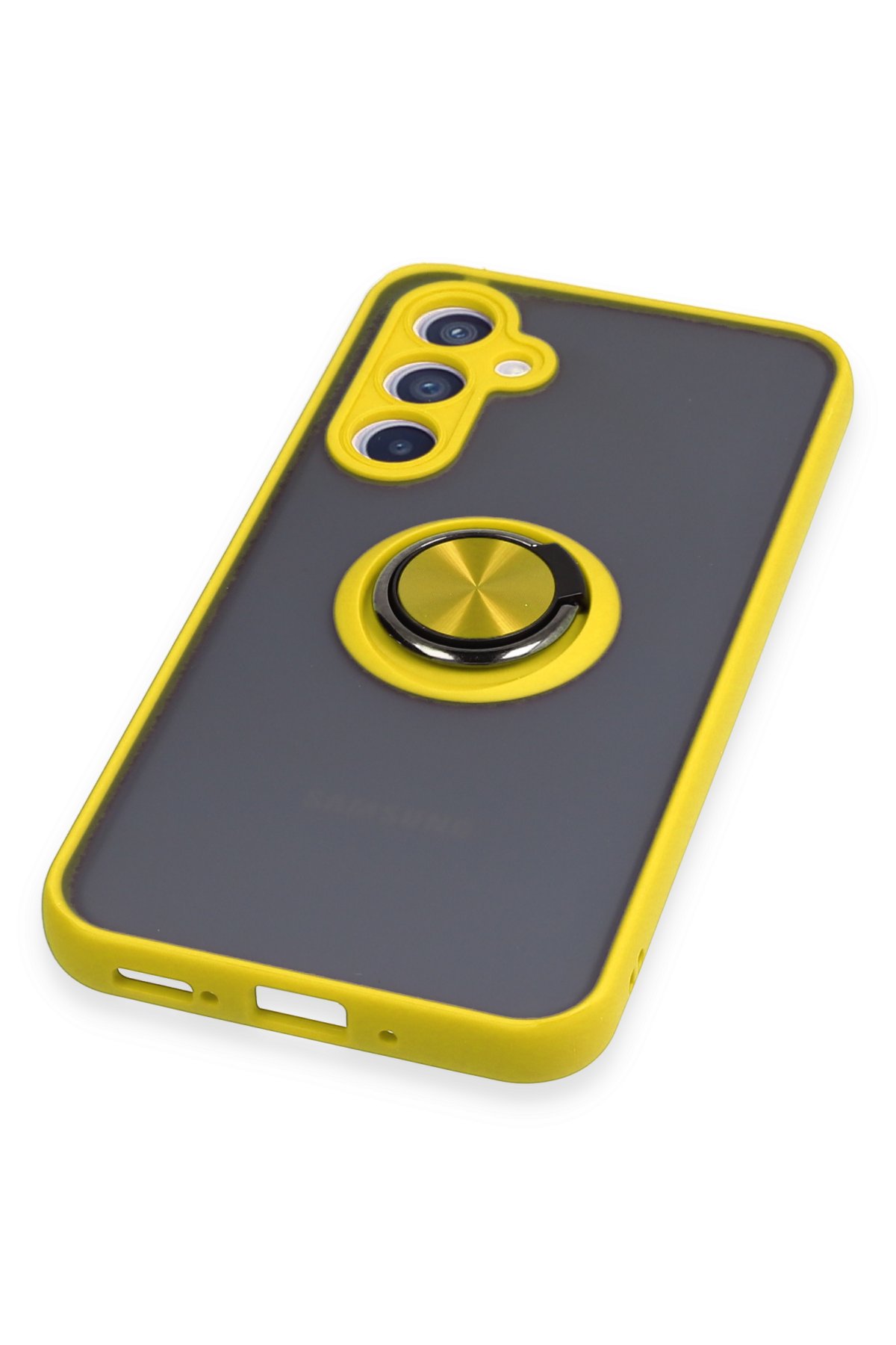 Newface Samsung Galaxy A34 5G Kılıf Boyi Silikon Kapak - Siyah