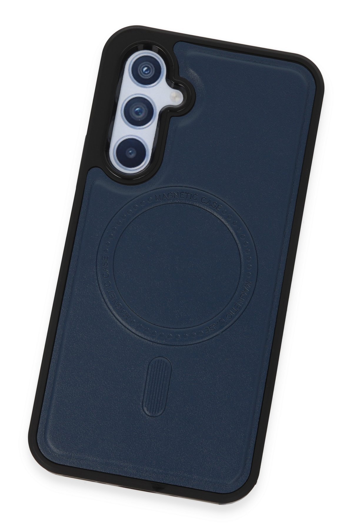 Newface Samsung Galaxy A34 5G Kılıf Elegant Kapak - Lacivert