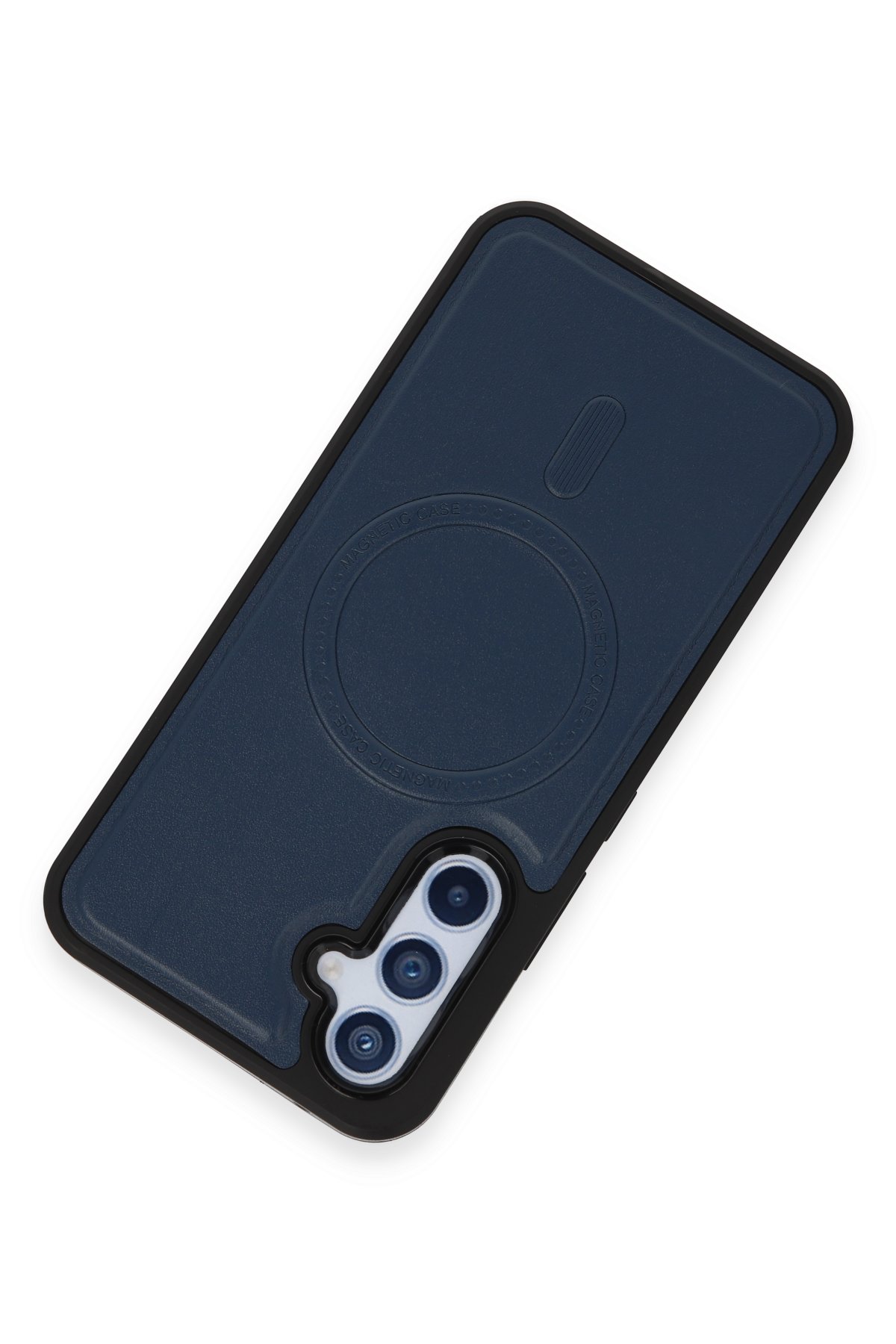 Newface Samsung Galaxy A34 5G Kılıf Elegant Kapak - Lacivert