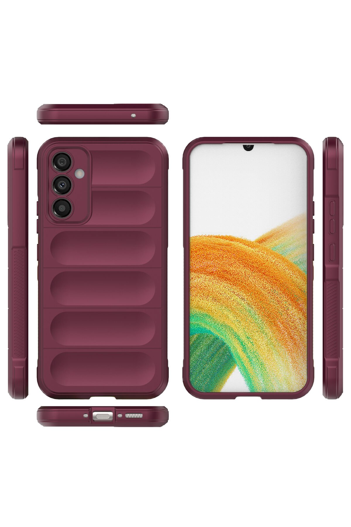 Newface Samsung Galaxy A34 5G Kılıf Mirror Desenli Kapak - Mirror - 2